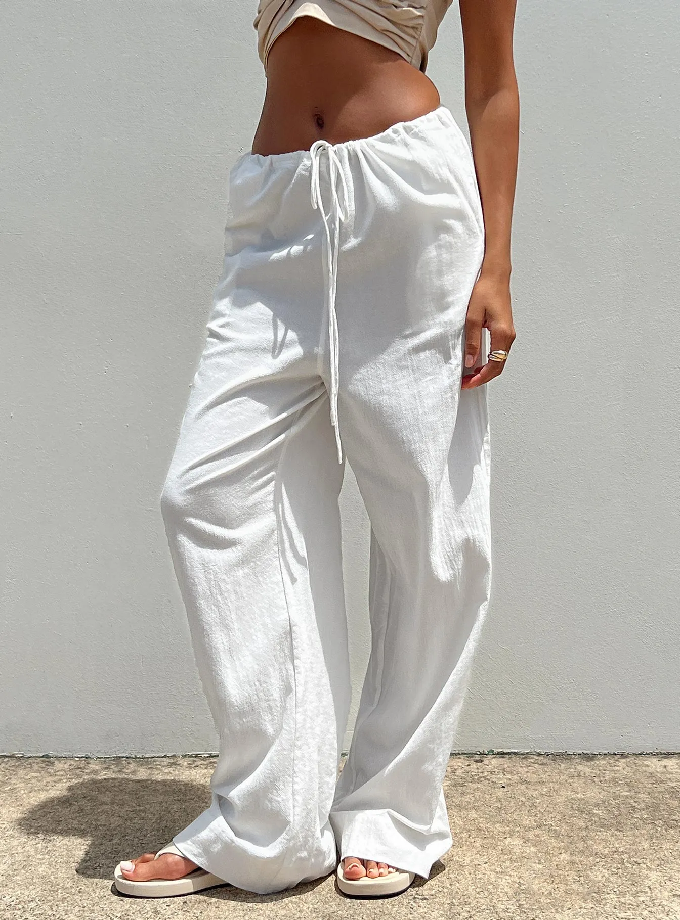 Morland Pants White sold by Princess Polly product image thumbnail 2