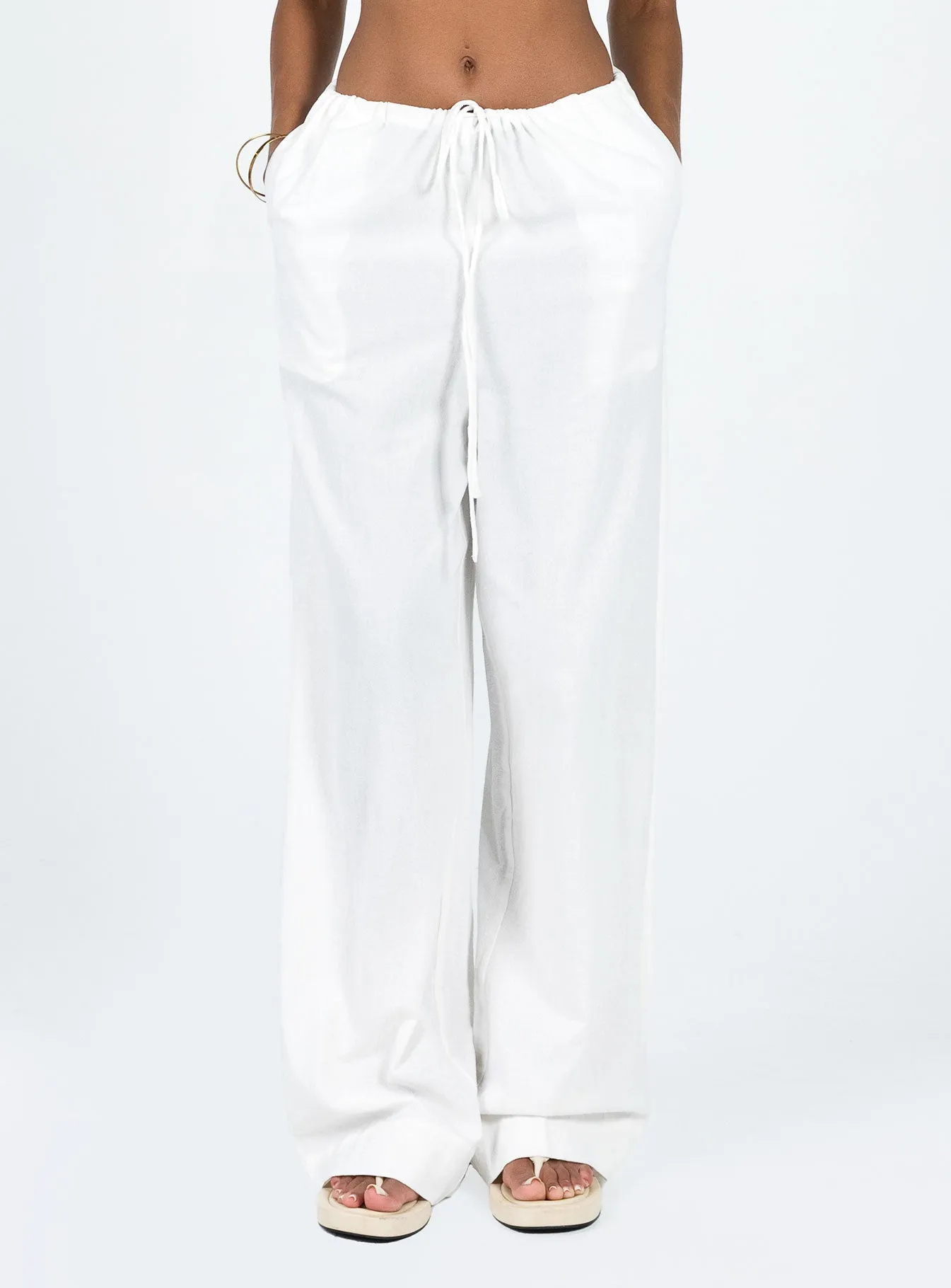 Morland Pants White sold by Princess Polly product image thumbnail 3