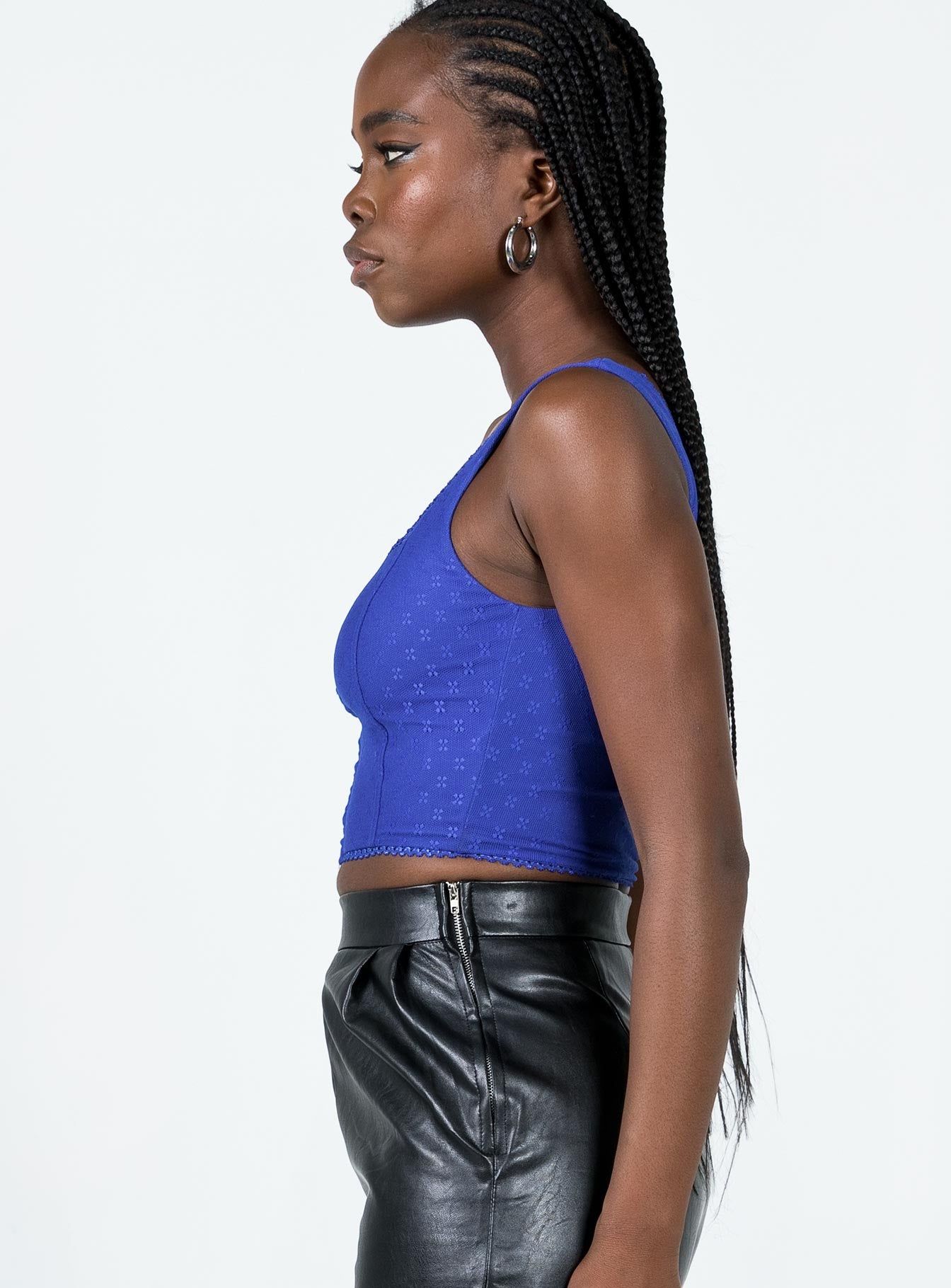 Bryleigh Top Blue sold by Princess Polly product image thumbnail 3