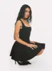 Straplie Mini Dress Black sold by Princess Polly