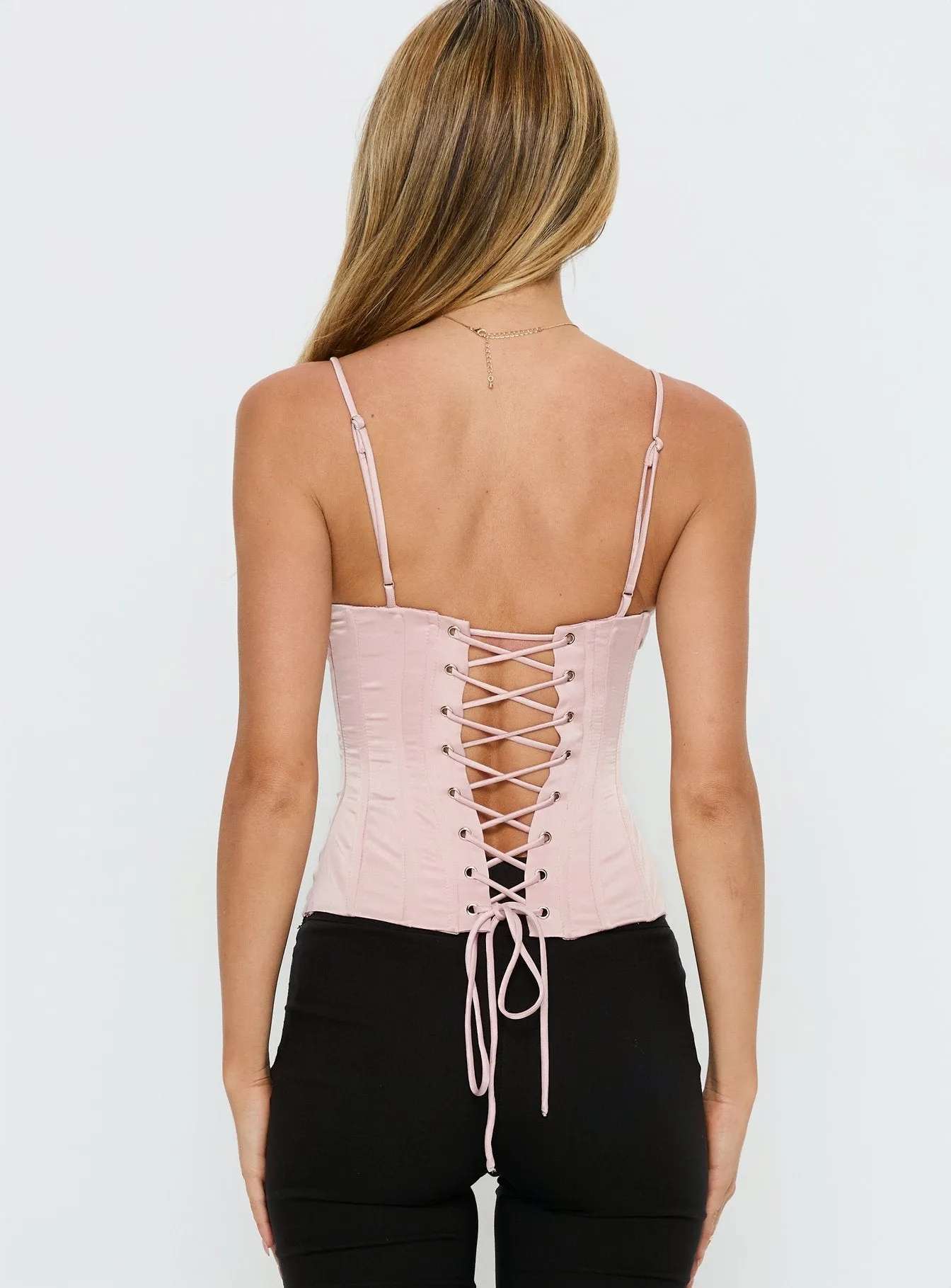 Devonna Corset Beaded Top Pink sold by Princess Polly product image thumbnail 5