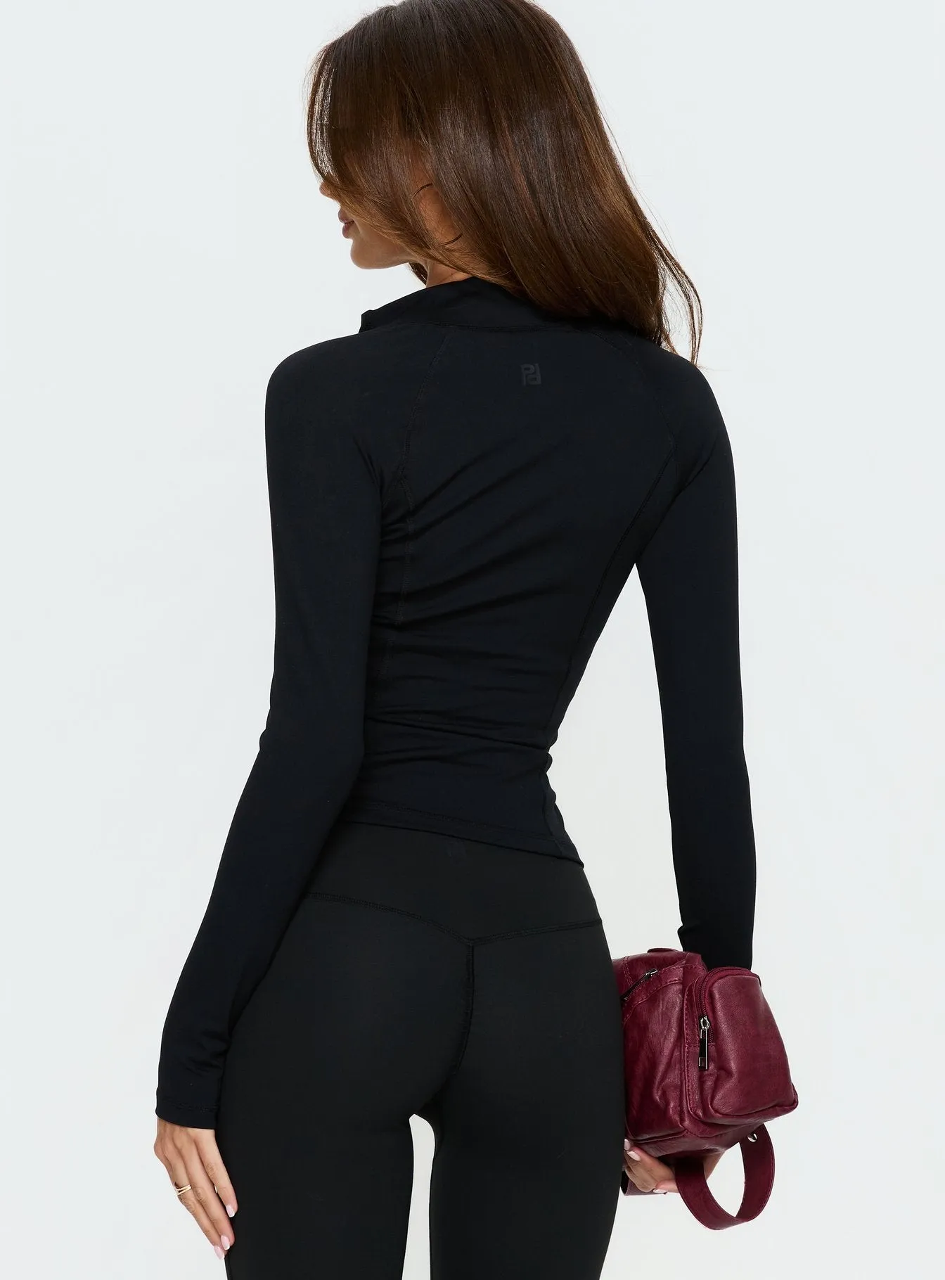 Pivot Active Zip Through Jacket Black sold by Princess Polly product image thumbnail 5