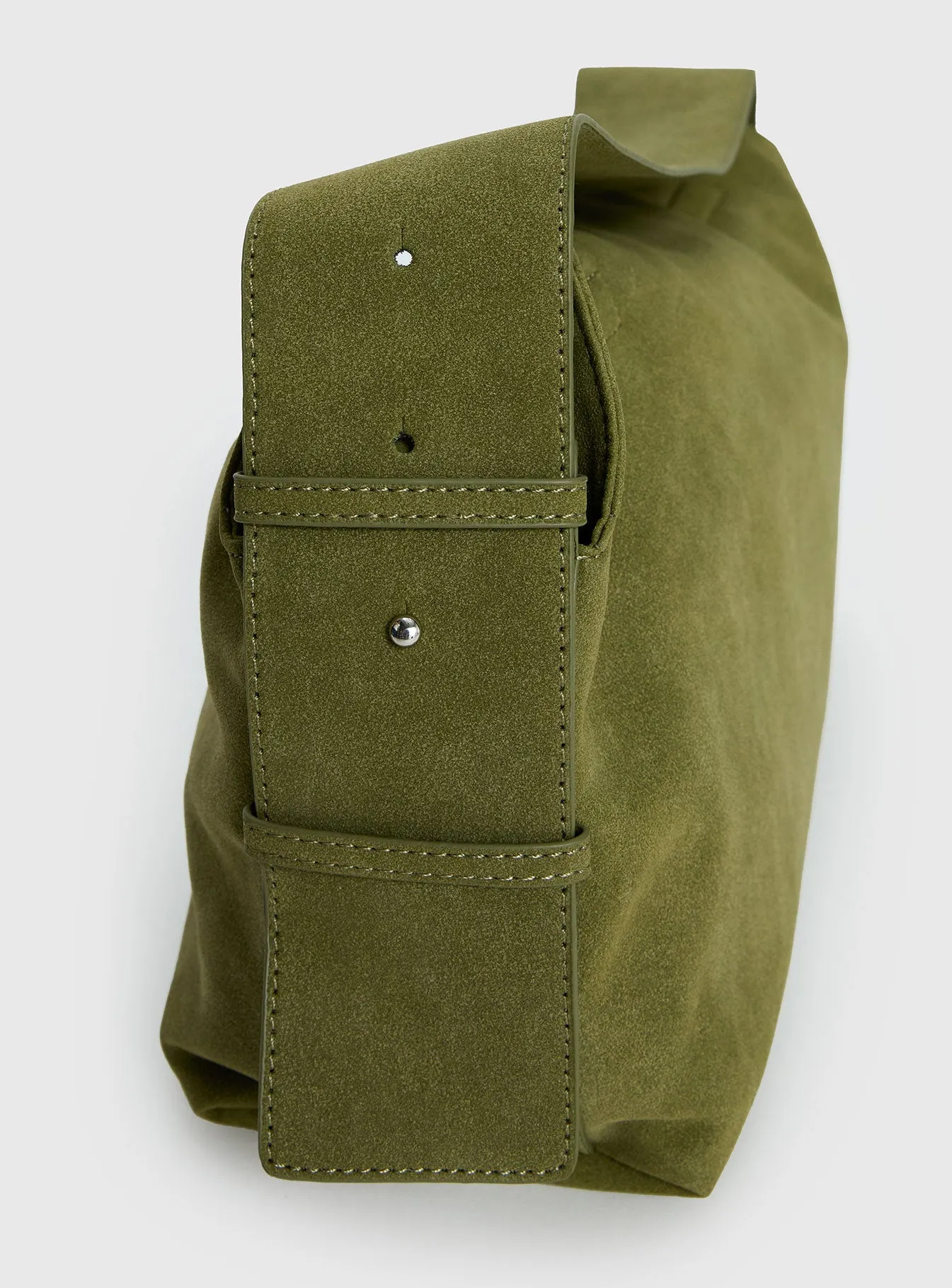 Seraphia Faux Suede Shoulder Bag Green sold by Princess Polly product image thumbnail 5