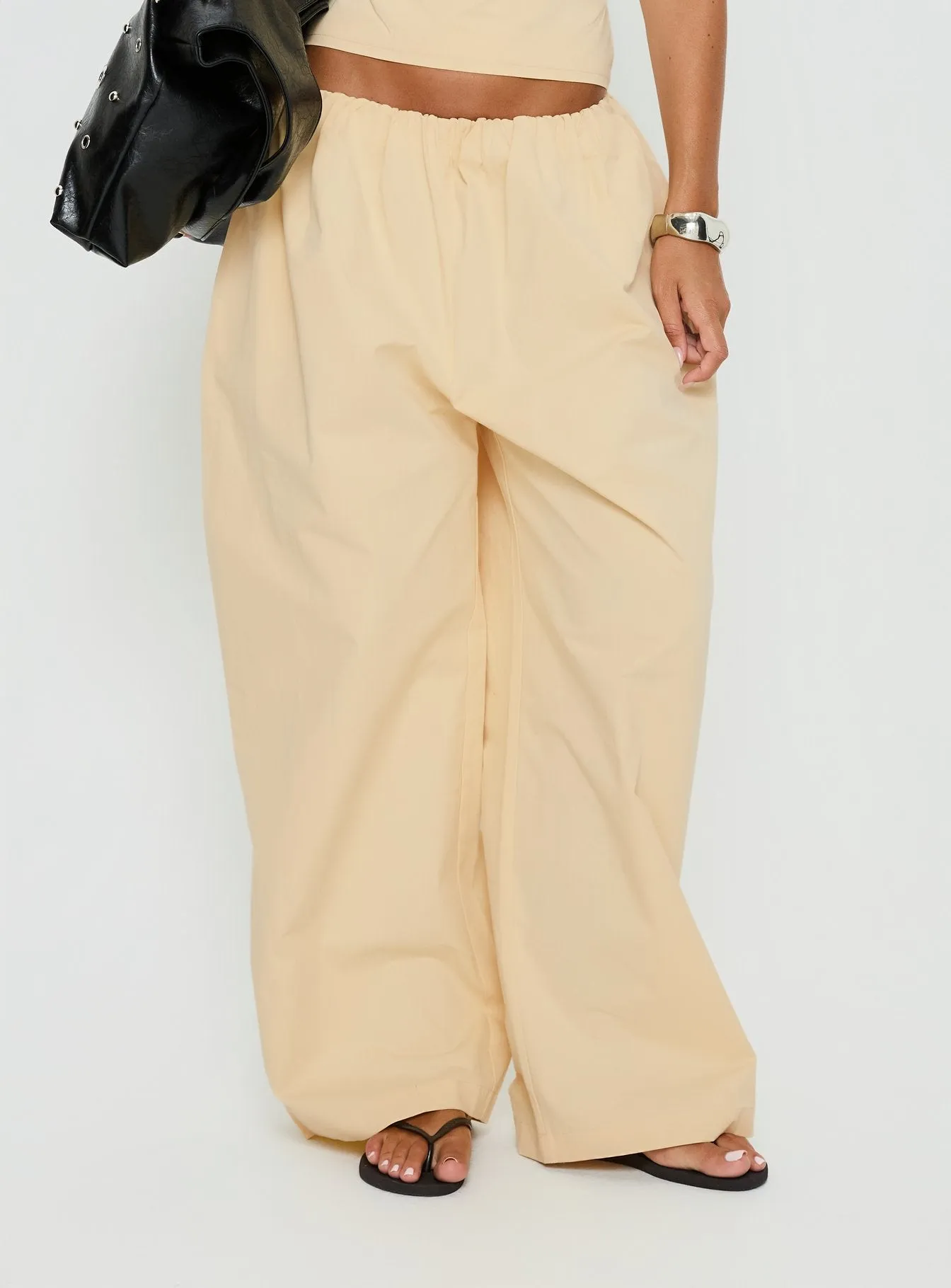 Tidekiss Pants Lemontini sold by Princess Polly product image thumbnail 2
