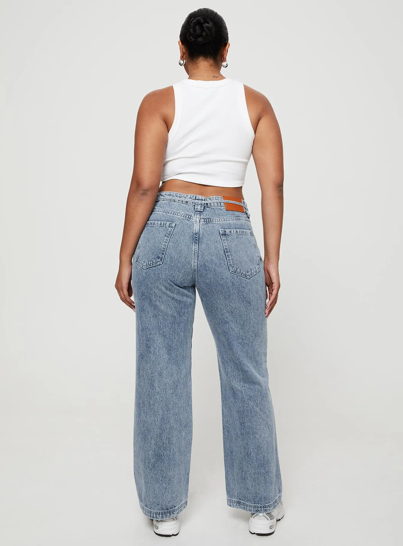 Pemberton Jeans Mid Wash Denim Petite sold by Princess Polly product image thumbnail 5