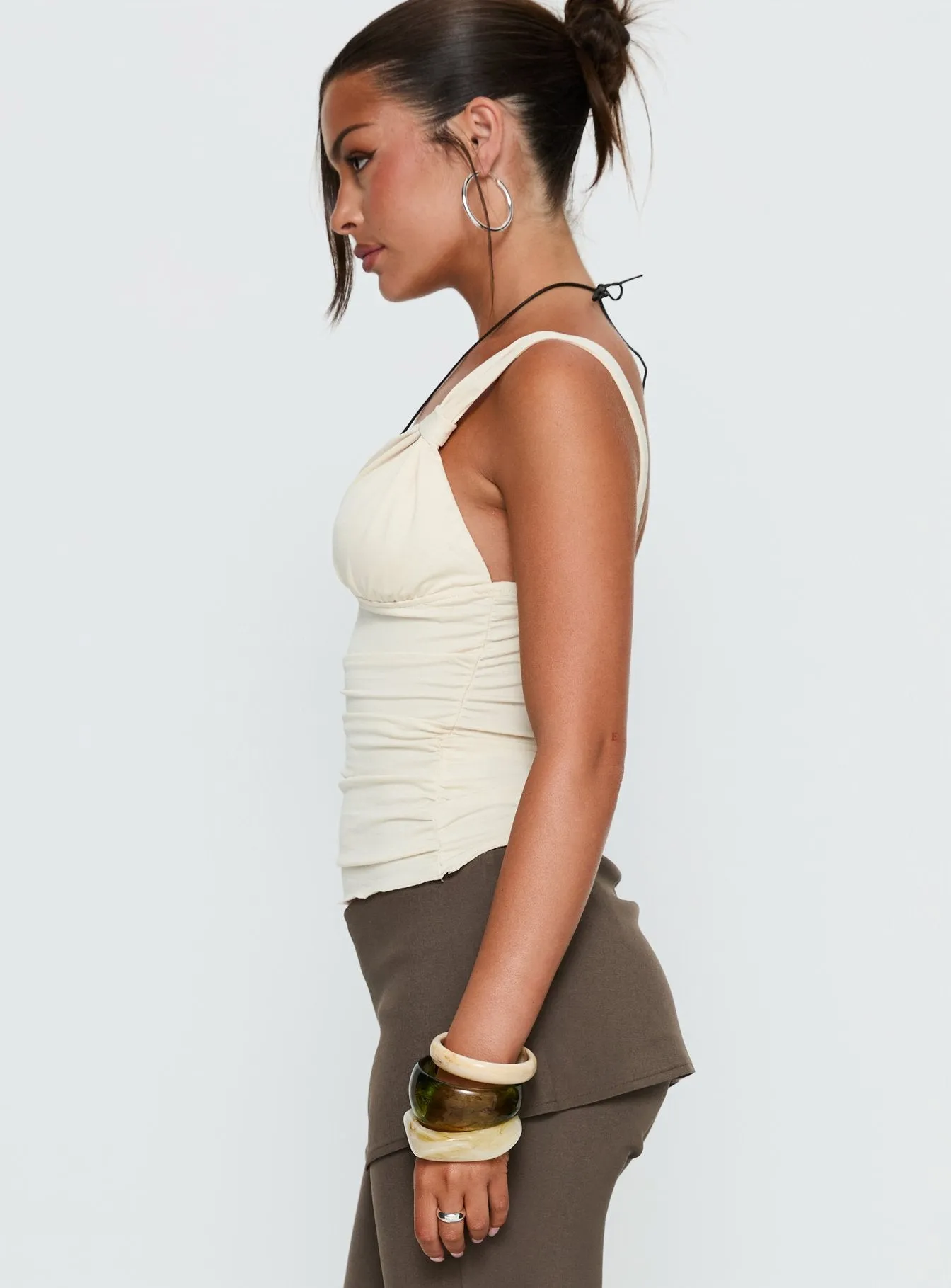 Emilea Top Beige sold by Princess Polly product image thumbnail 4