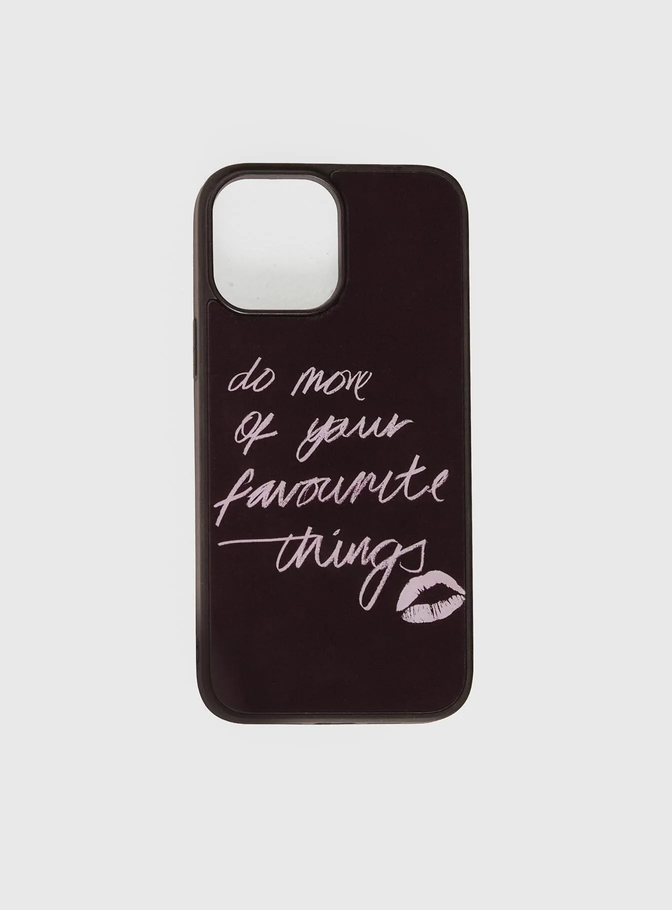 Favourite Things iPhone Case Burgundy sold by Princess Polly