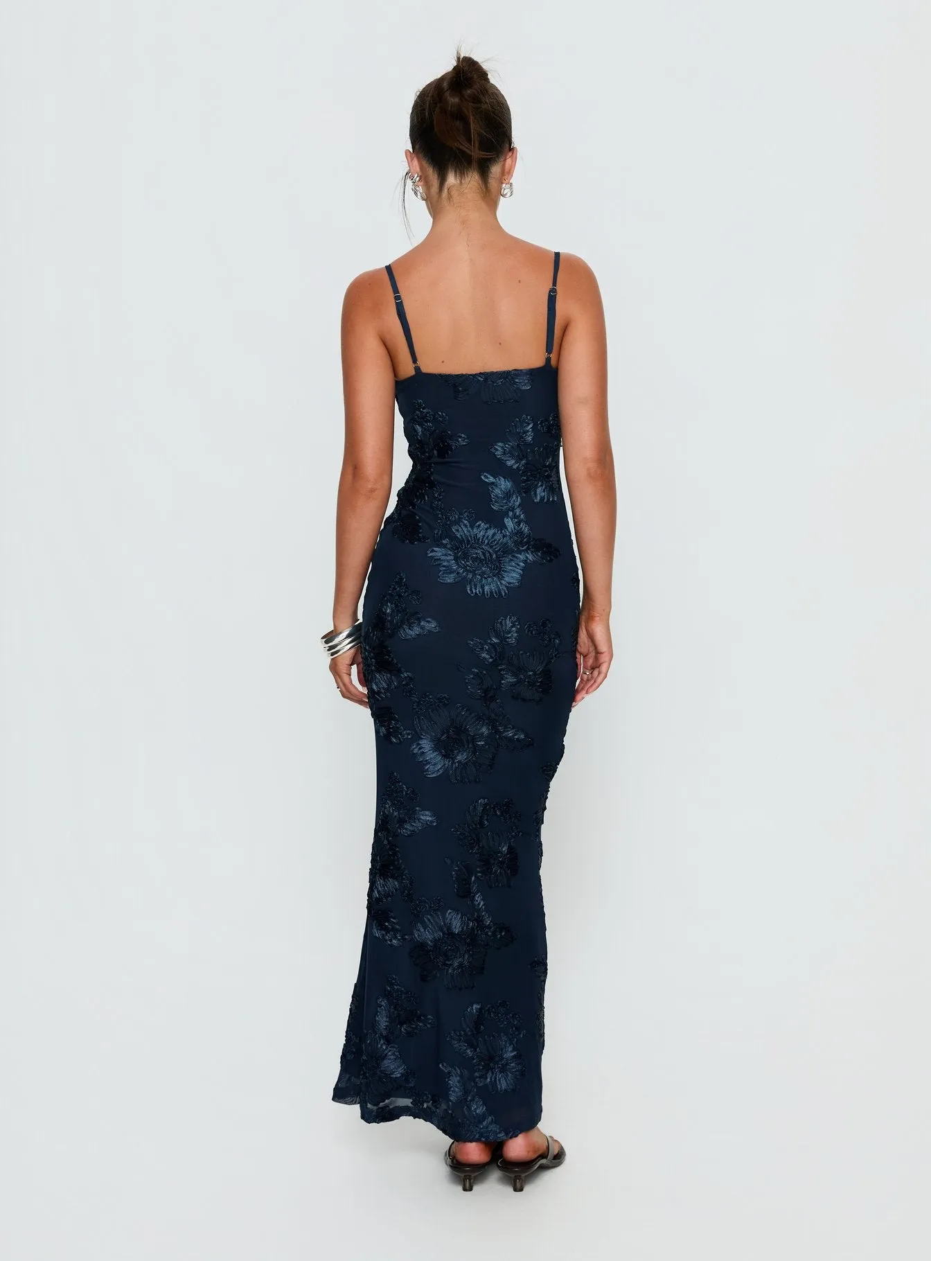 Jacalyn Maxi Dress Navy sold by Princess Polly product image thumbnail 4