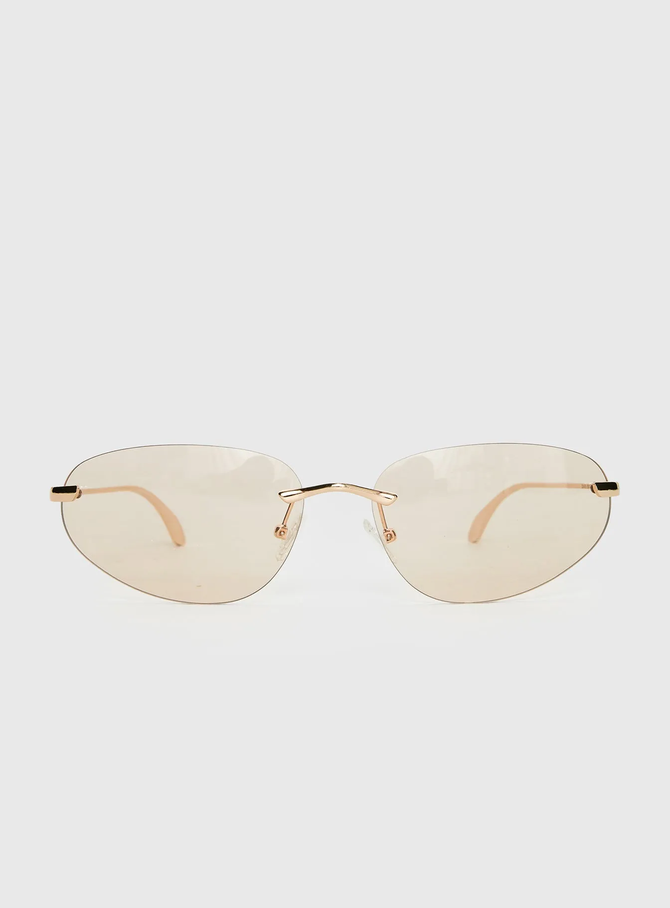 Summer Soiree Sunglasses Gold sold by Princess Polly product image thumbnail 2