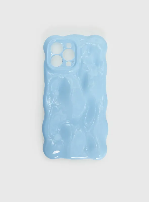 Wispy iPhone Case Blue sold by Princess Polly