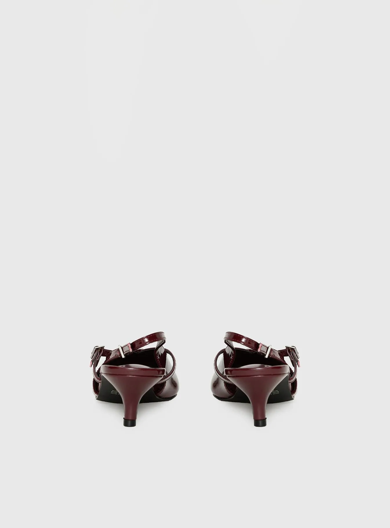 Therapy Irving Slingback Heels Burgundy sold by Princess Polly product image thumbnail 5