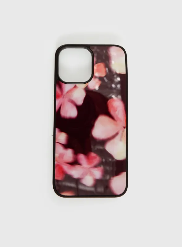 Just For Fun iPhone Case Burgundy Floral sold by Princess Polly