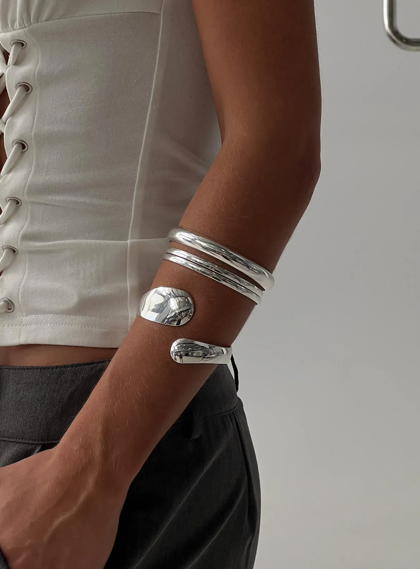 Arrowtown Bracelet Pack Silver sold by Princess Polly