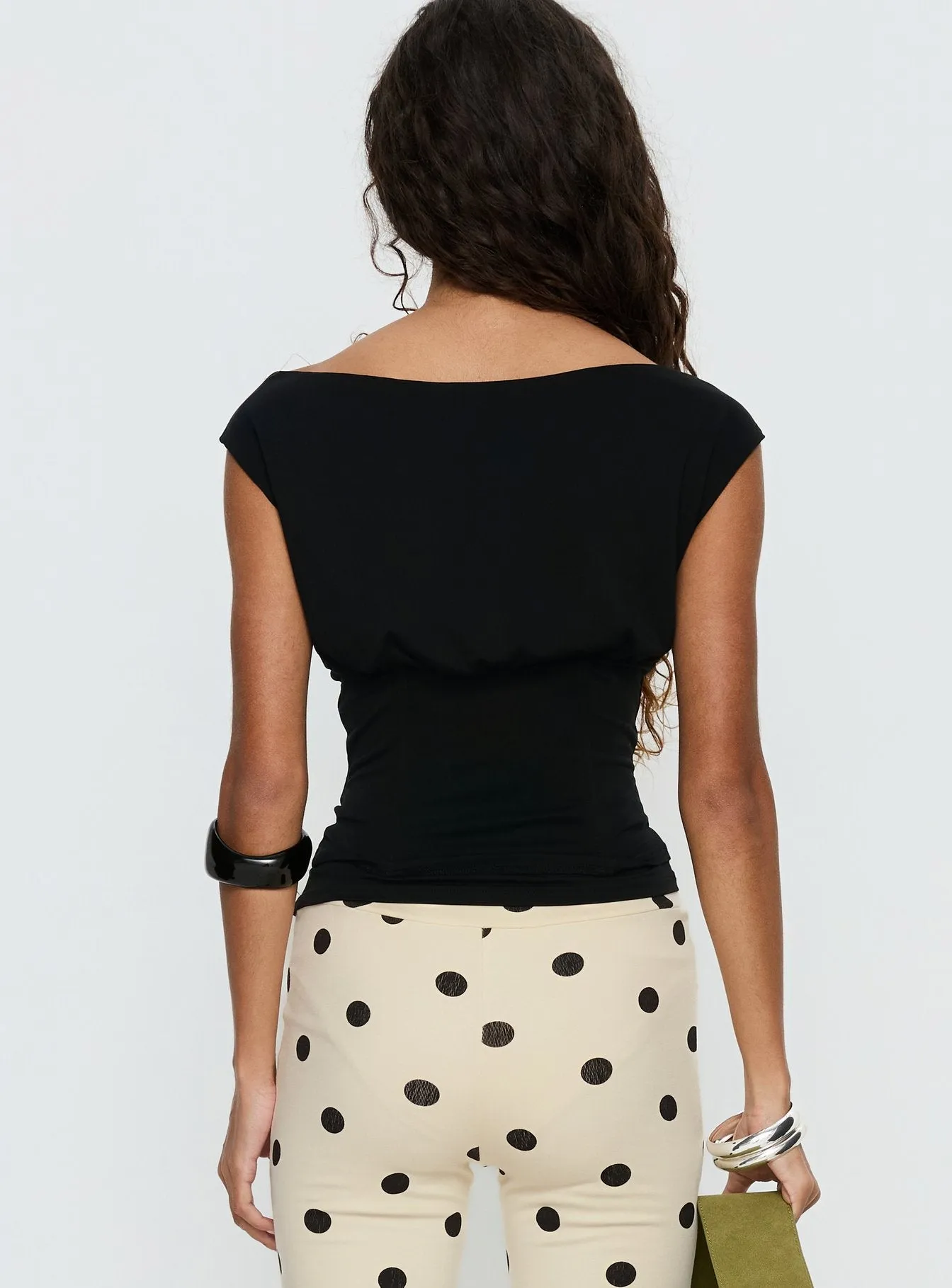 Unbothered Corset Top Black sold by Princess Polly product image thumbnail 5