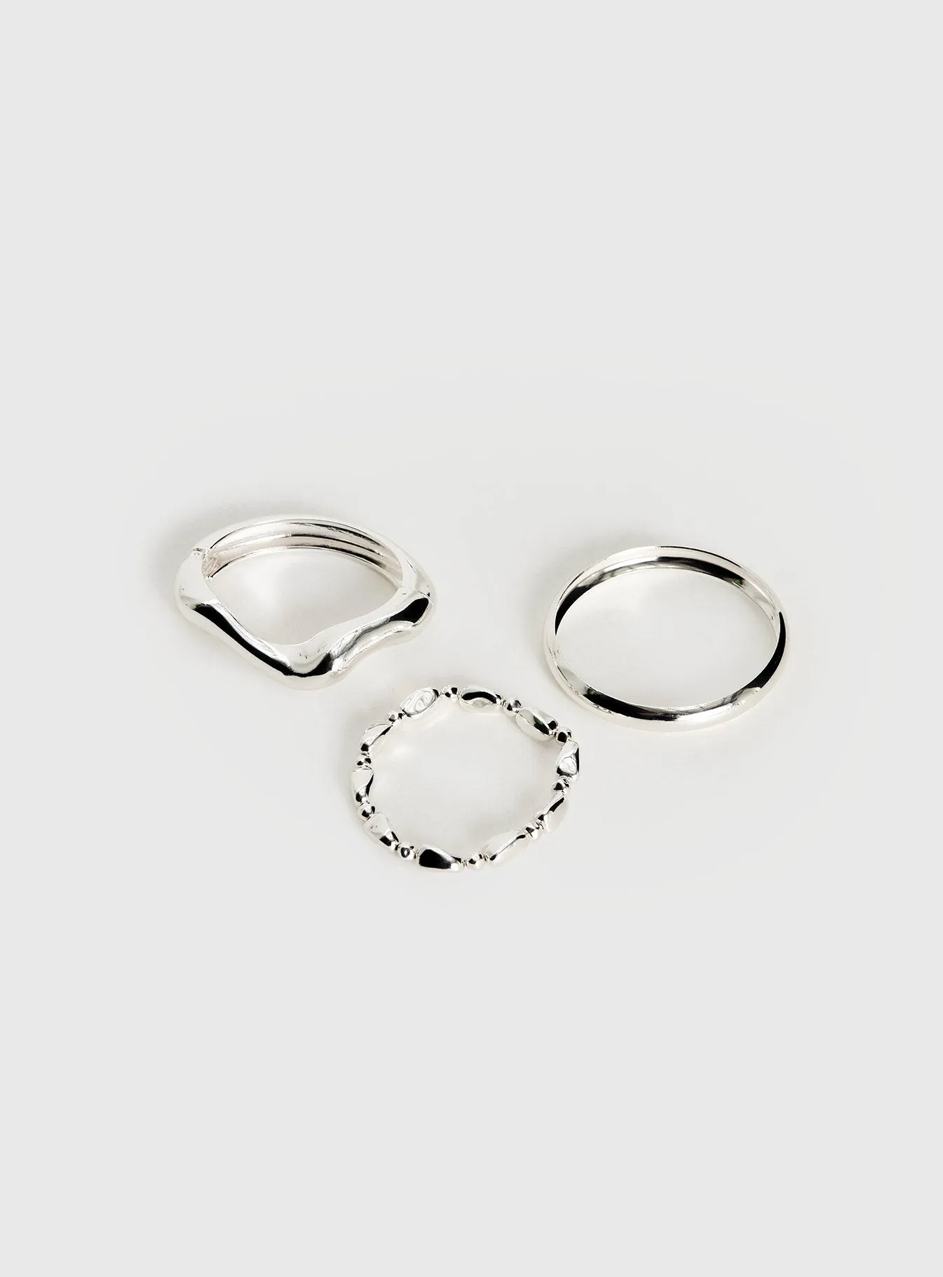 Raelynne Bracelet Pack Silver sold by Princess Polly product image thumbnail 2