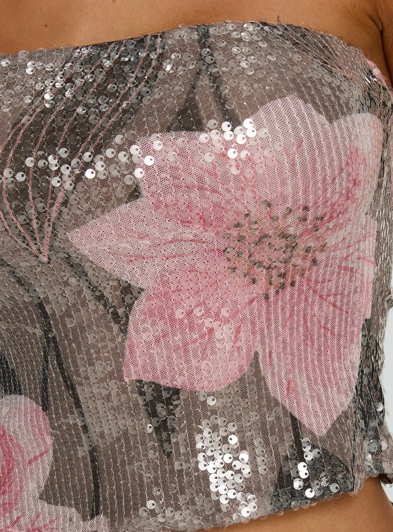 Chavela Strapless Sequin Top Multi sold by Princess Polly product image thumbnail 5