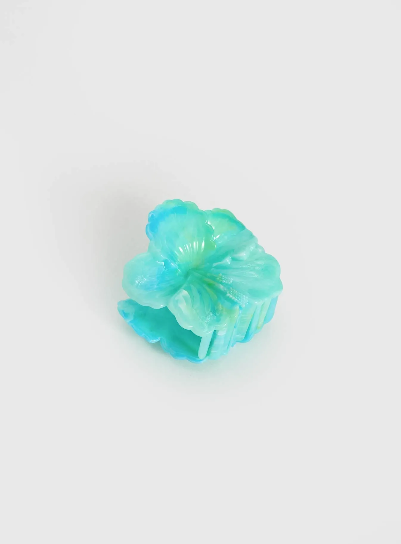 Malissa Flower Hair Clip Blue sold by Princess Polly product image thumbnail 2