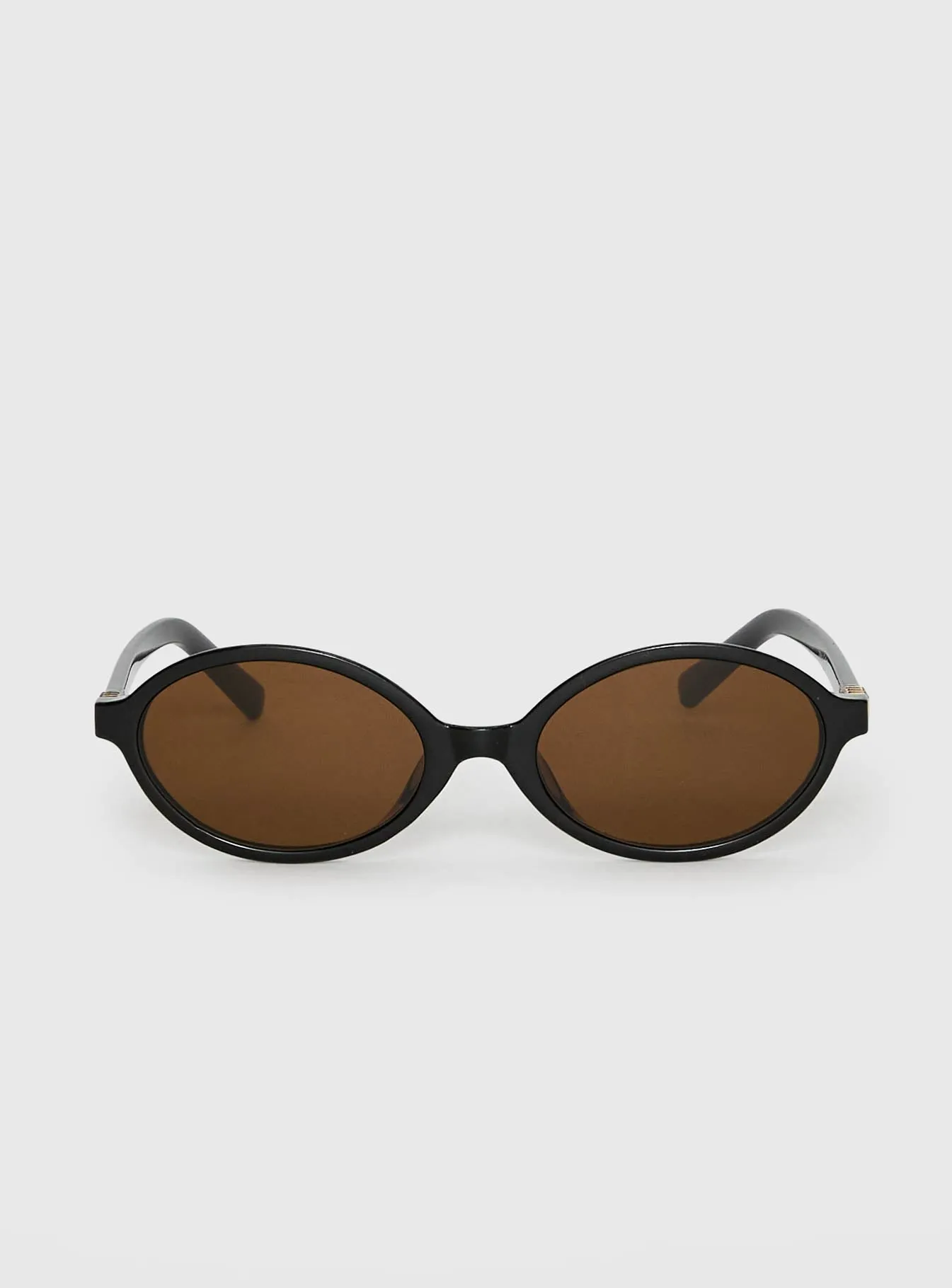 Timely Sunglasses Black / Brown sold by Princess Polly product image thumbnail 2