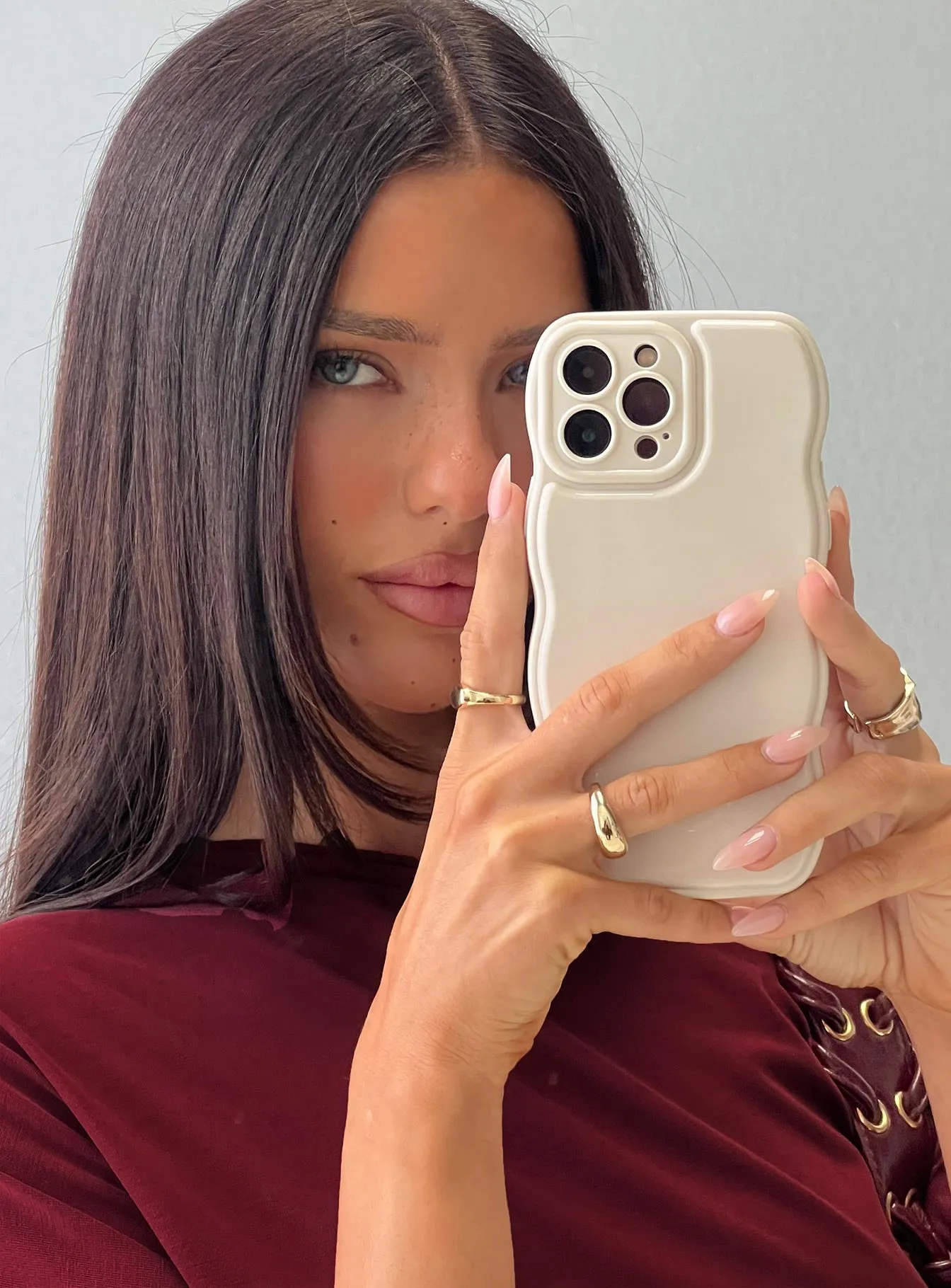 Ravenna iPhone Case Cream sold by Princess Polly product image thumbnail 3