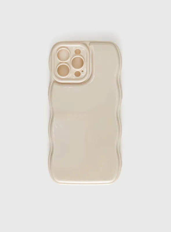 Ravenna iPhone Case Cream sold by Princess Polly