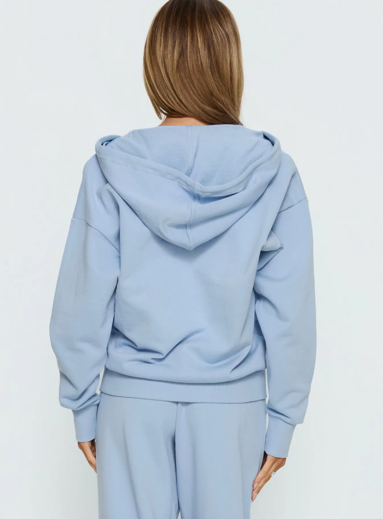 All Day Oversized Hoodie Icy Blue sold by Princess Polly product image thumbnail 5