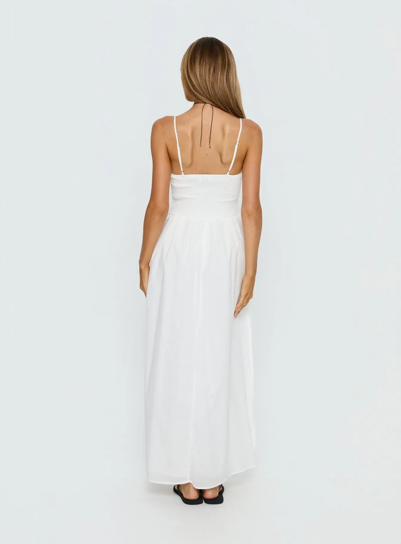 Carys Maxi Dress White sold by Princess Polly product image thumbnail 5