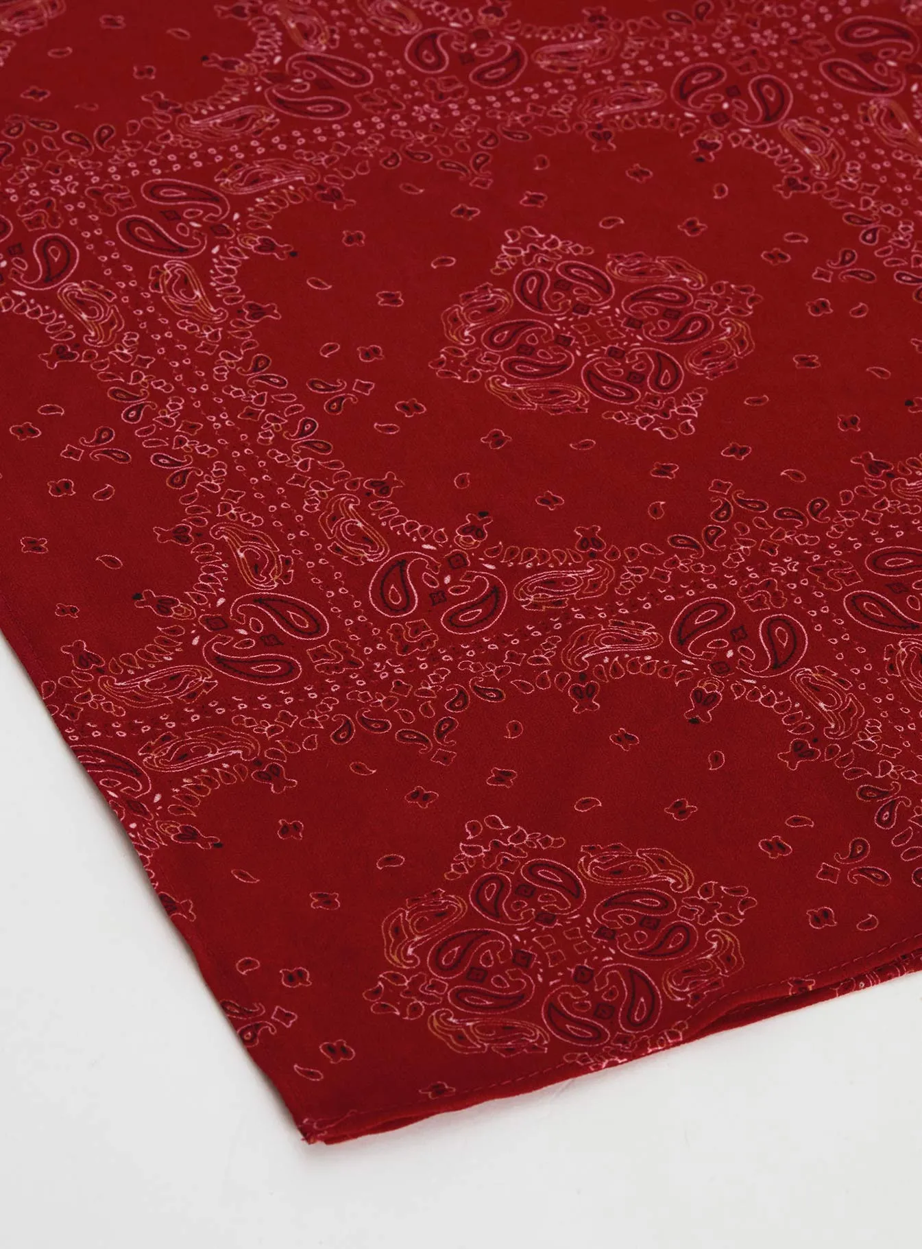 Solara Scarf Red Paisley sold by Princess Polly product image thumbnail 3