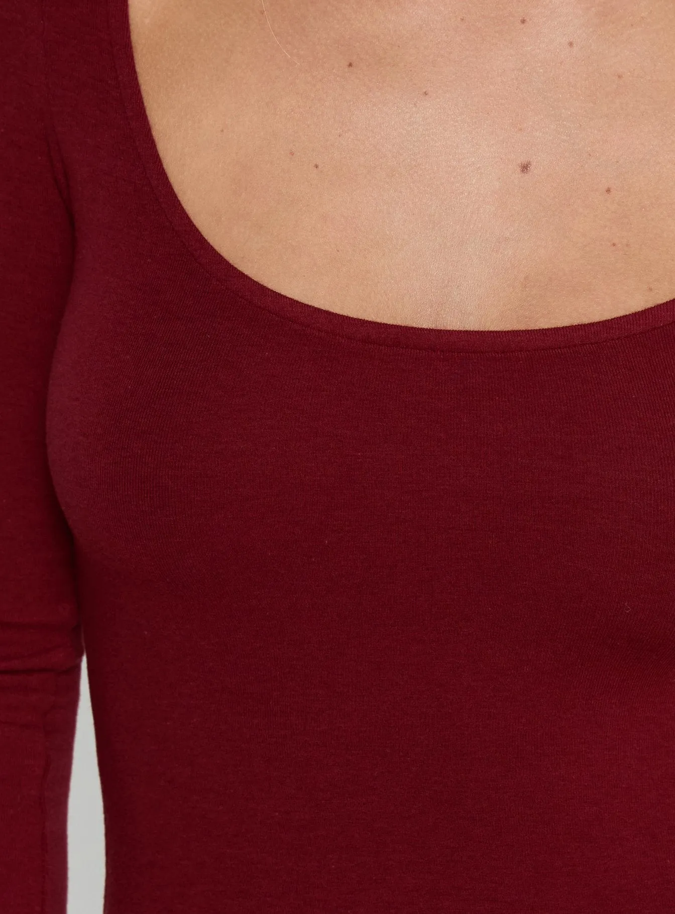 Larelle Reversible Knit Long Sleeve Mini Dress Red sold by Princess Polly product image thumbnail 5