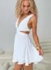Roussel Mini Dress White sold by Princess Polly
