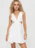Roussel Mini Dress White sold by Princess Polly