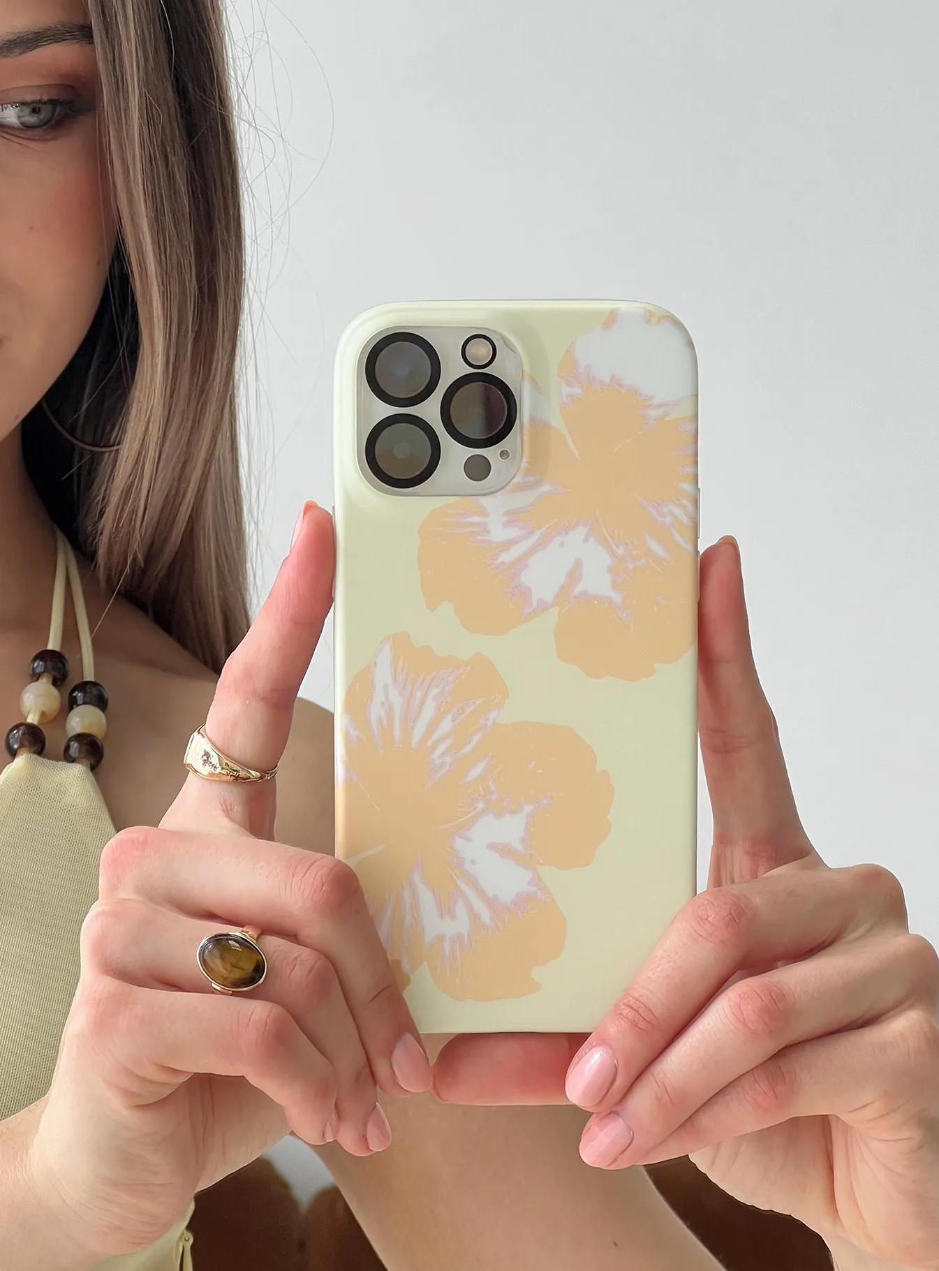 Shelly Beach iPhone Case Yellow sold by Princess Polly product image thumbnail 3