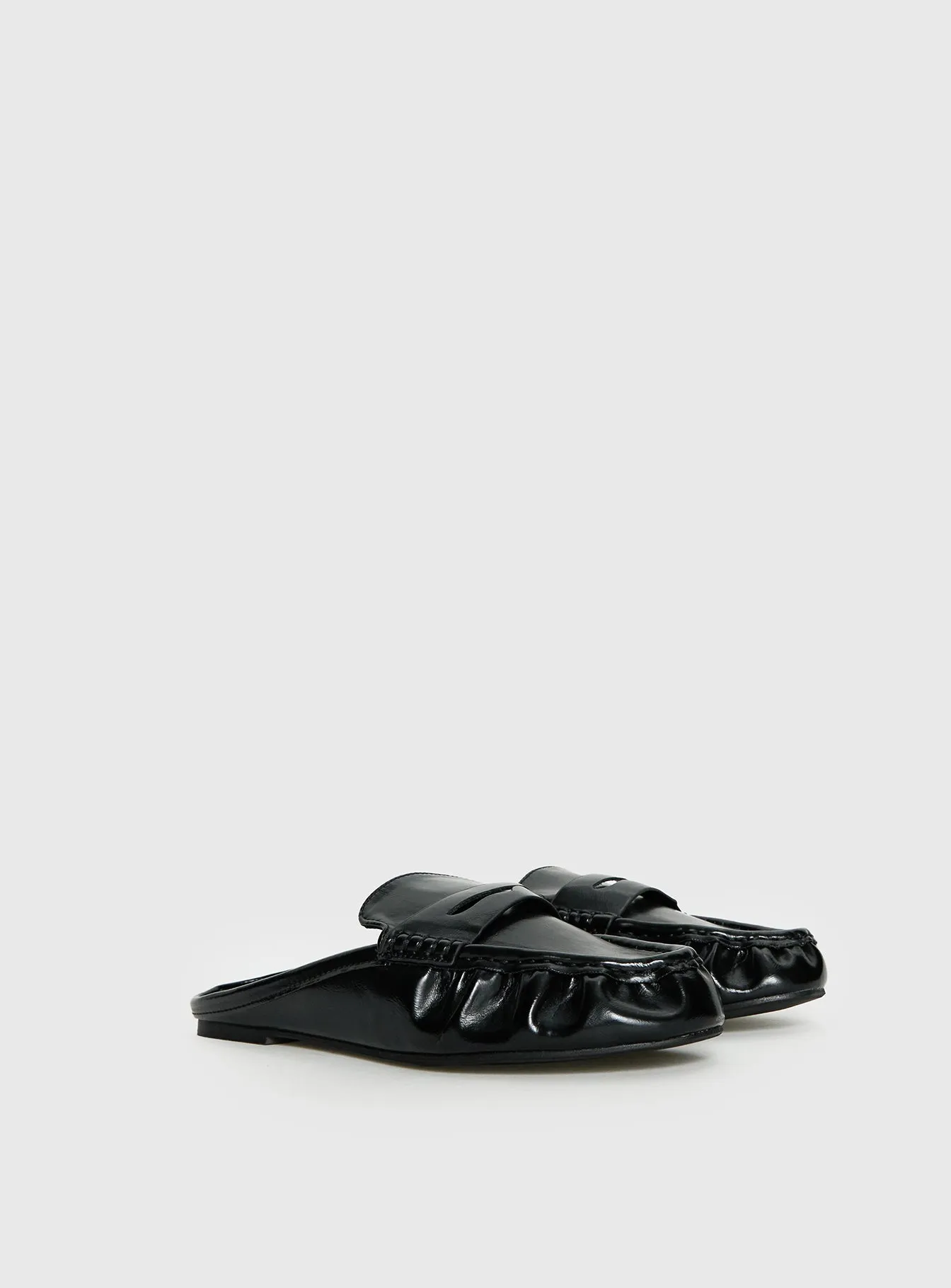 Hot Row Flat Loafers Black sold by Princess Polly product image thumbnail 3