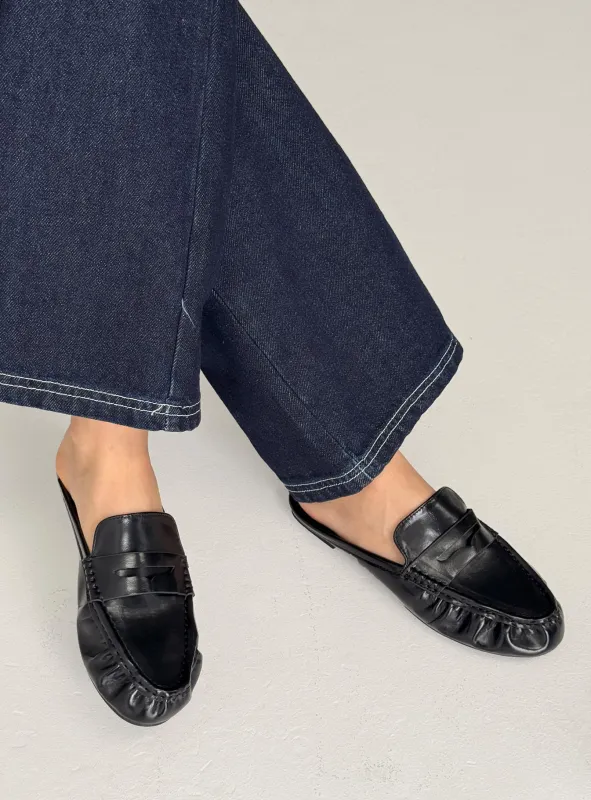Hot Row Flat Loafers Black sold by Princess Polly