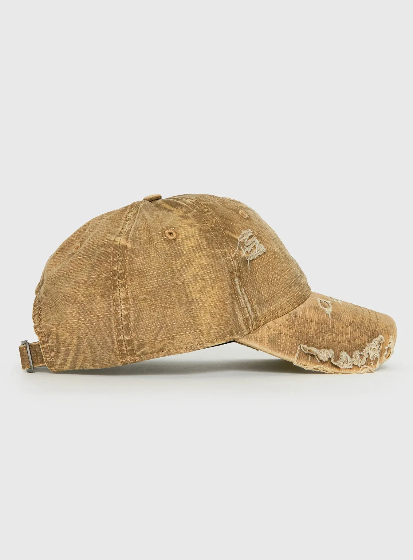 Fryda Distressed Cap Washed Brown sold by Princess Polly product image thumbnail 3