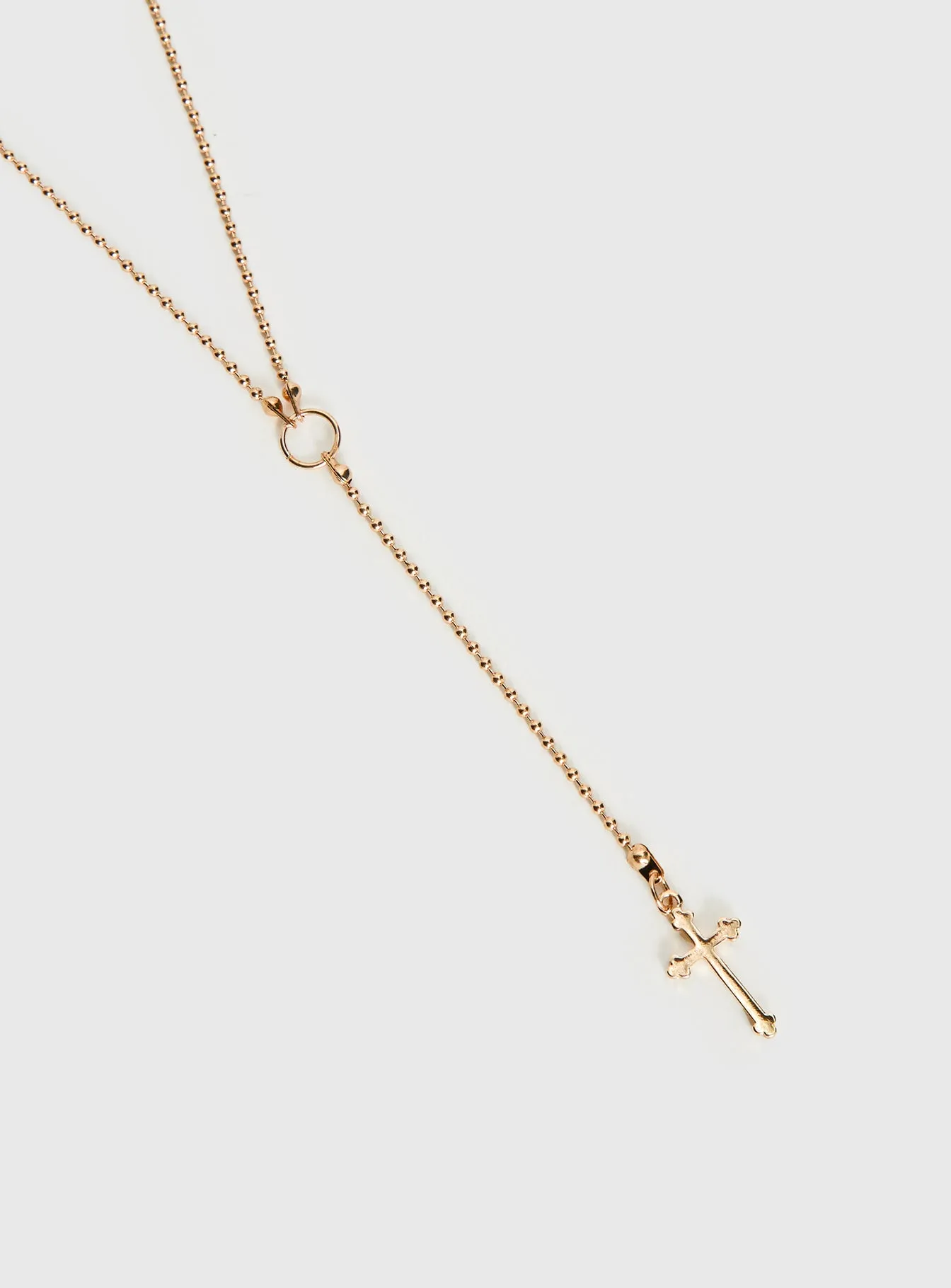 Arienne Y Necklace Gold sold by Princess Polly product image thumbnail 3