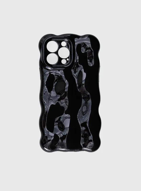 Maceline iPhone Case Black sold by Princess Polly