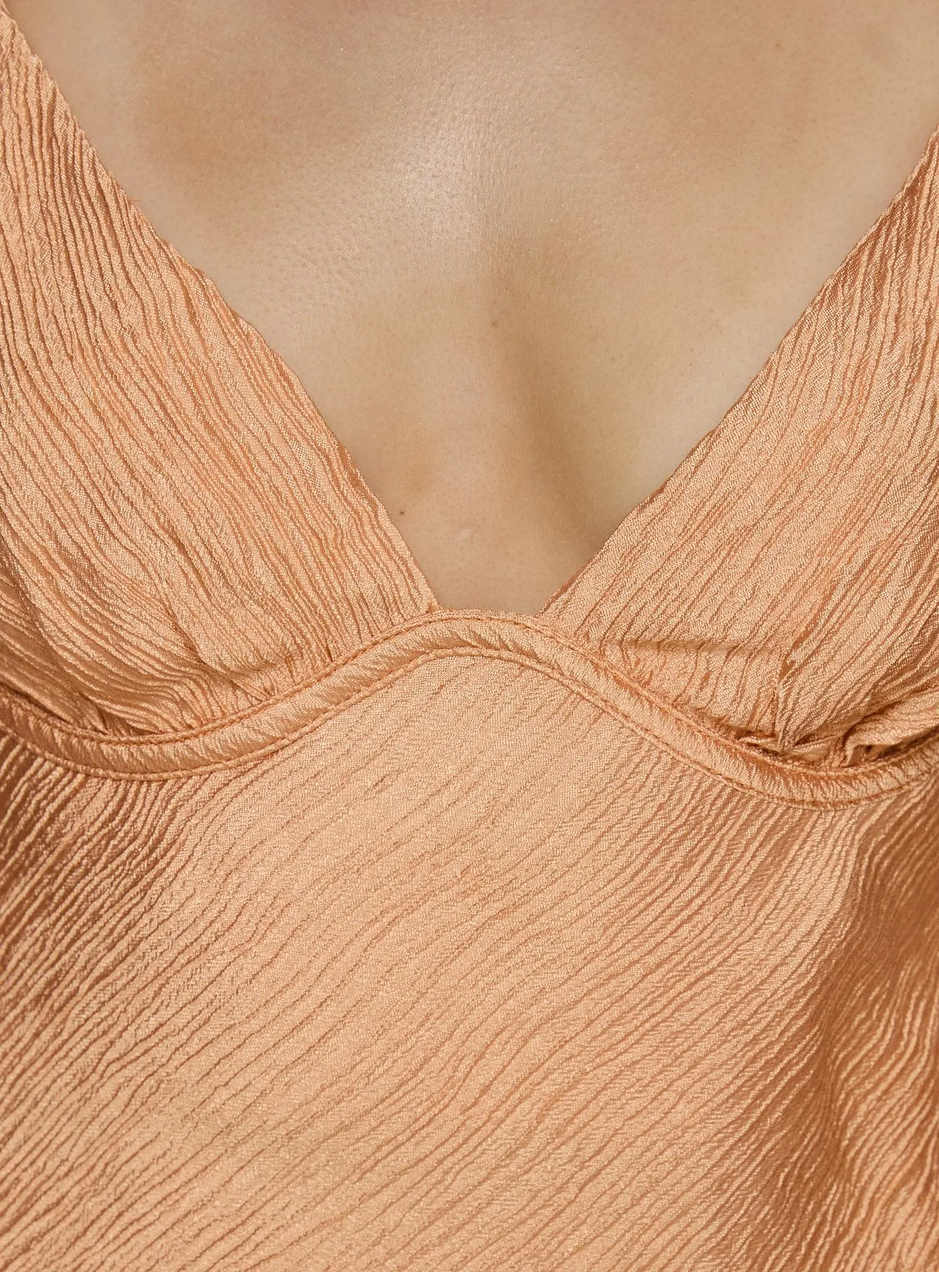 Makaia Balconette Mini Dress Sorbet Orange sold by Princess Polly product image thumbnail 5