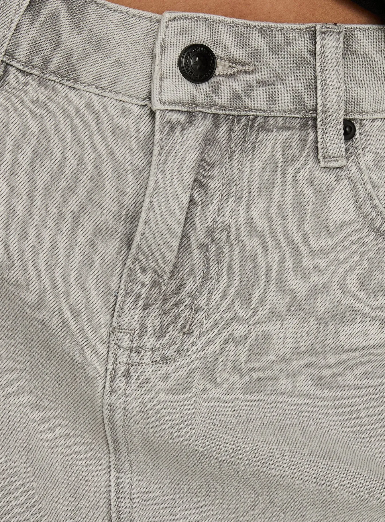 Nicolina Low Rise Denim Mini Skirt Washed Grey sold by Princess Polly product image thumbnail 5