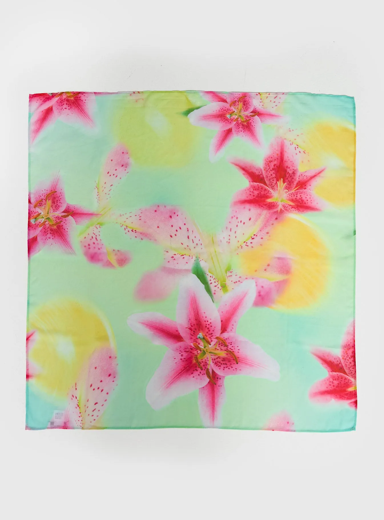Nellie Hair Scarf Aqua Tropical sold by Princess Polly product image thumbnail 2