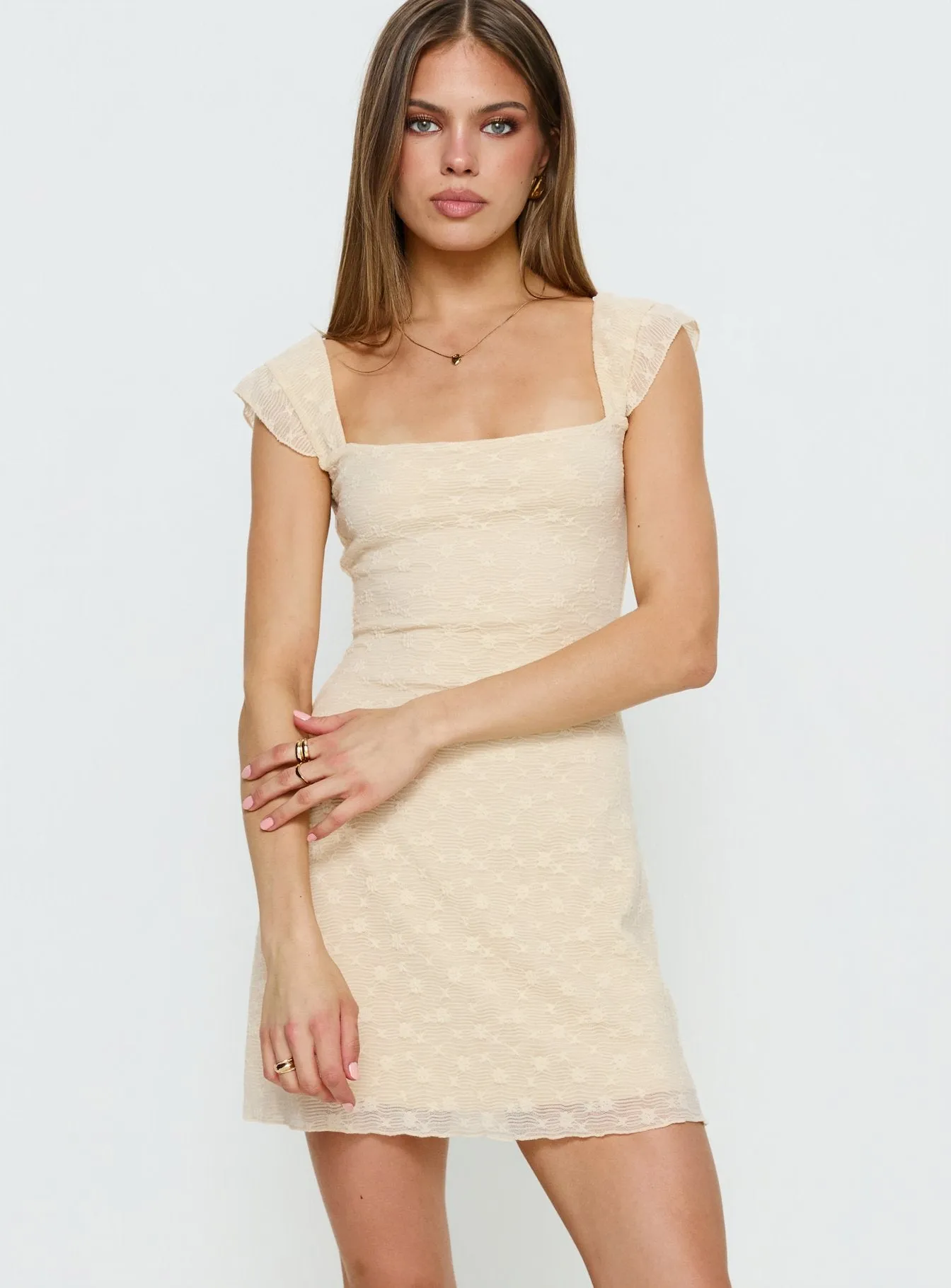 Lanchester Mini Dress Butter Yellow sold by Princess Polly product image thumbnail 2