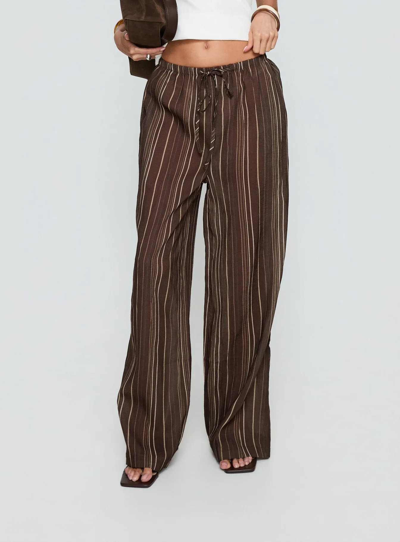Parklea Pants Brown Multi sold by Princess Polly product image thumbnail 2