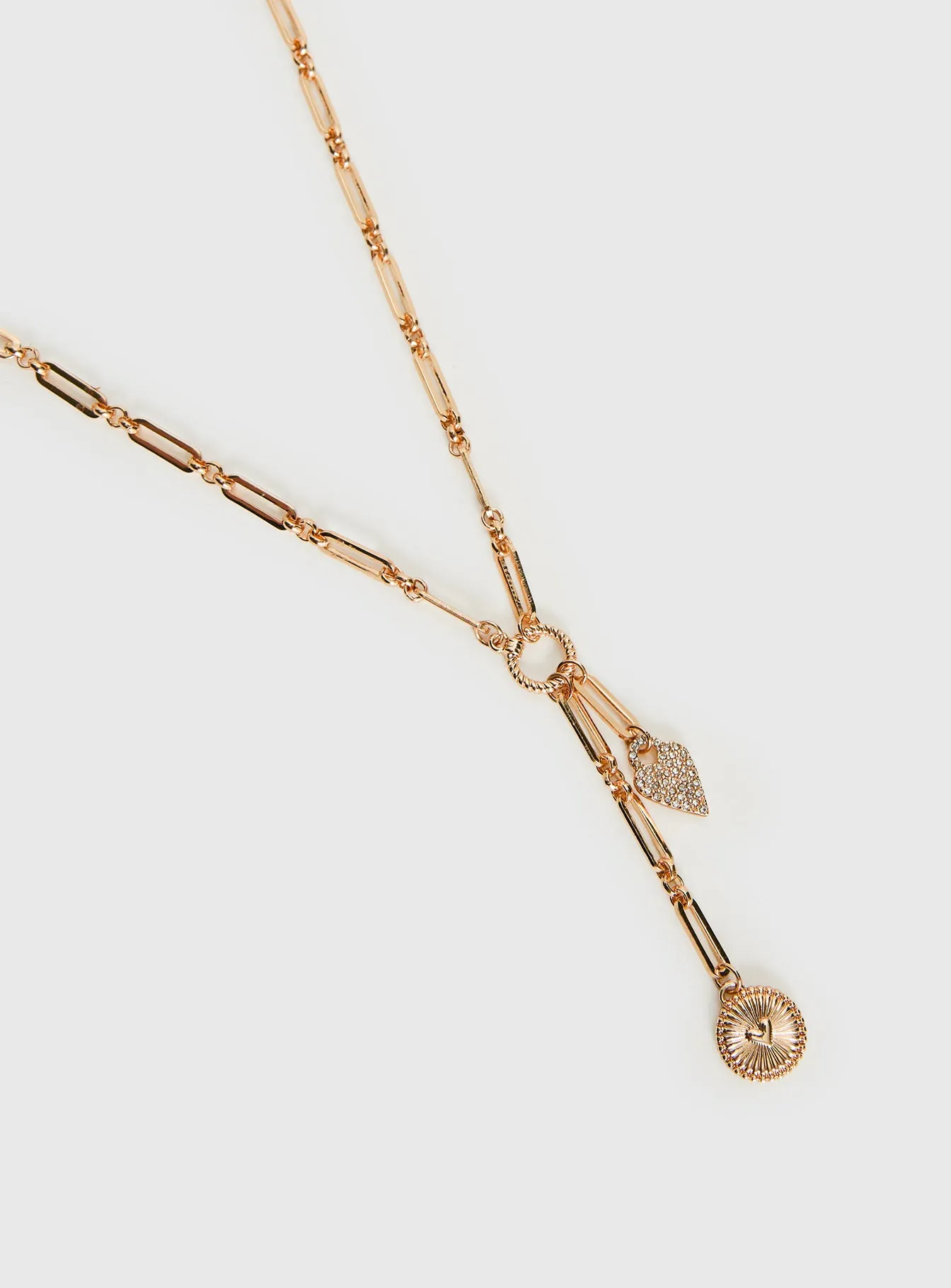 Kyrella Y Necklace Gold sold by Princess Polly product image thumbnail 3