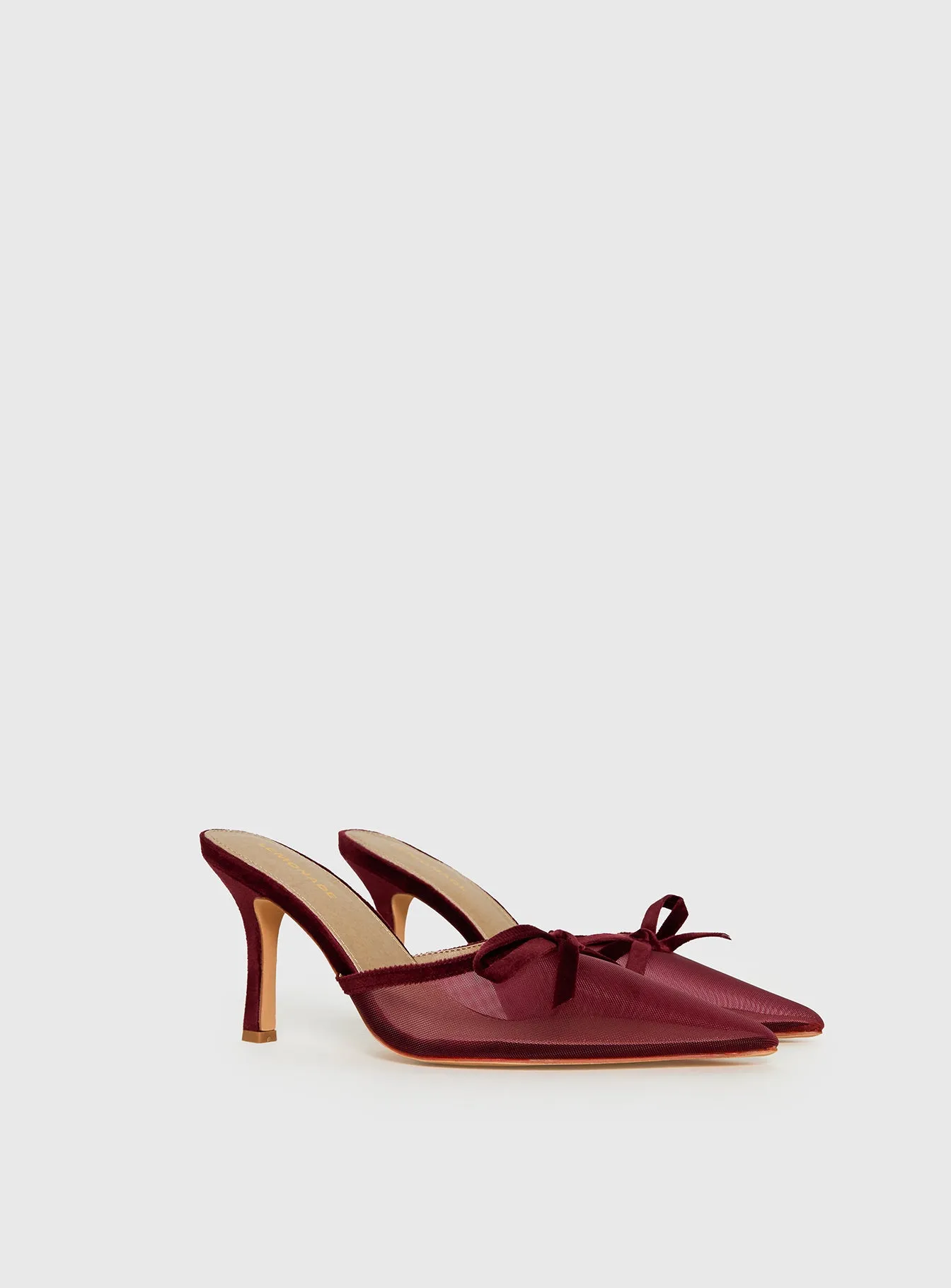 Lavon Pointed Toe Heels Red sold by Princess Polly product image thumbnail 2