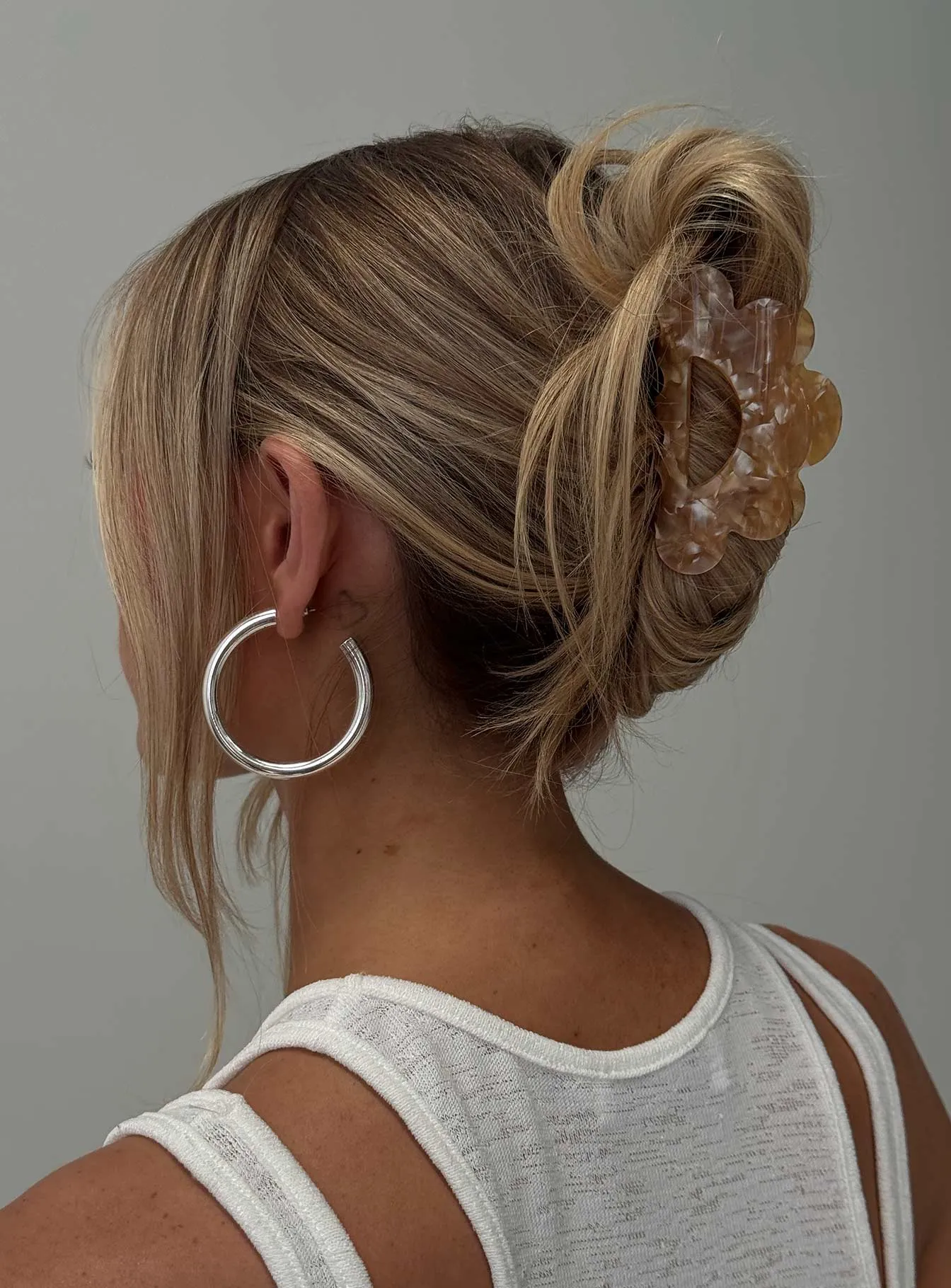 Liannah Claw Clip Amber sold by Princess Polly