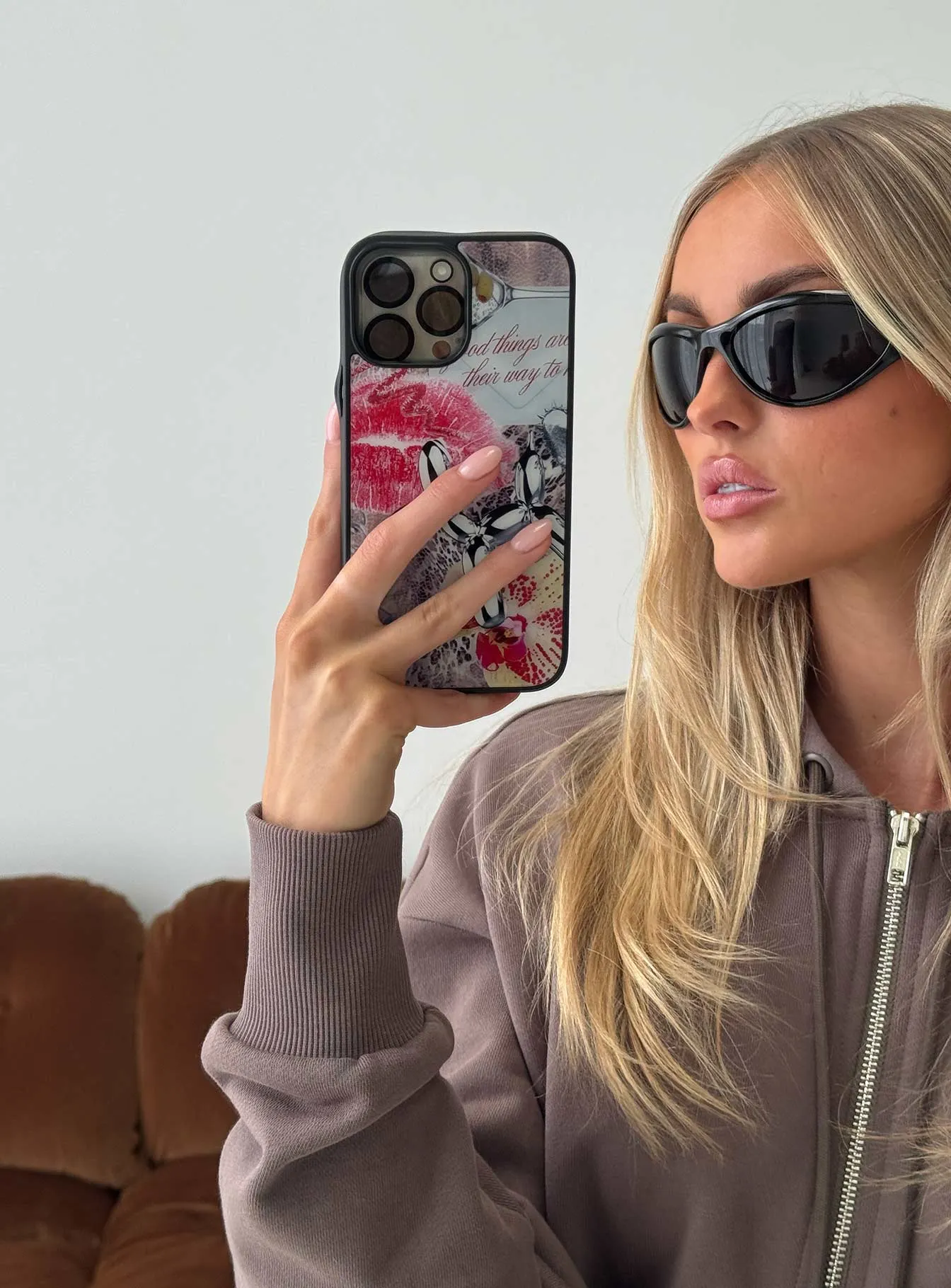 Nottie iPhone Case Leopard Collage sold by Princess Polly product image thumbnail 3