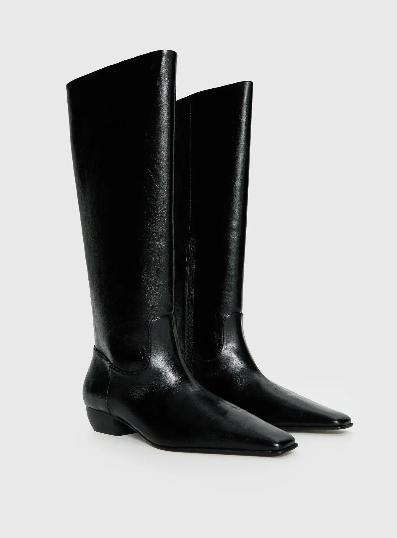 Dance For You Knee High Boots Black sold by Princess Polly product image thumbnail 2