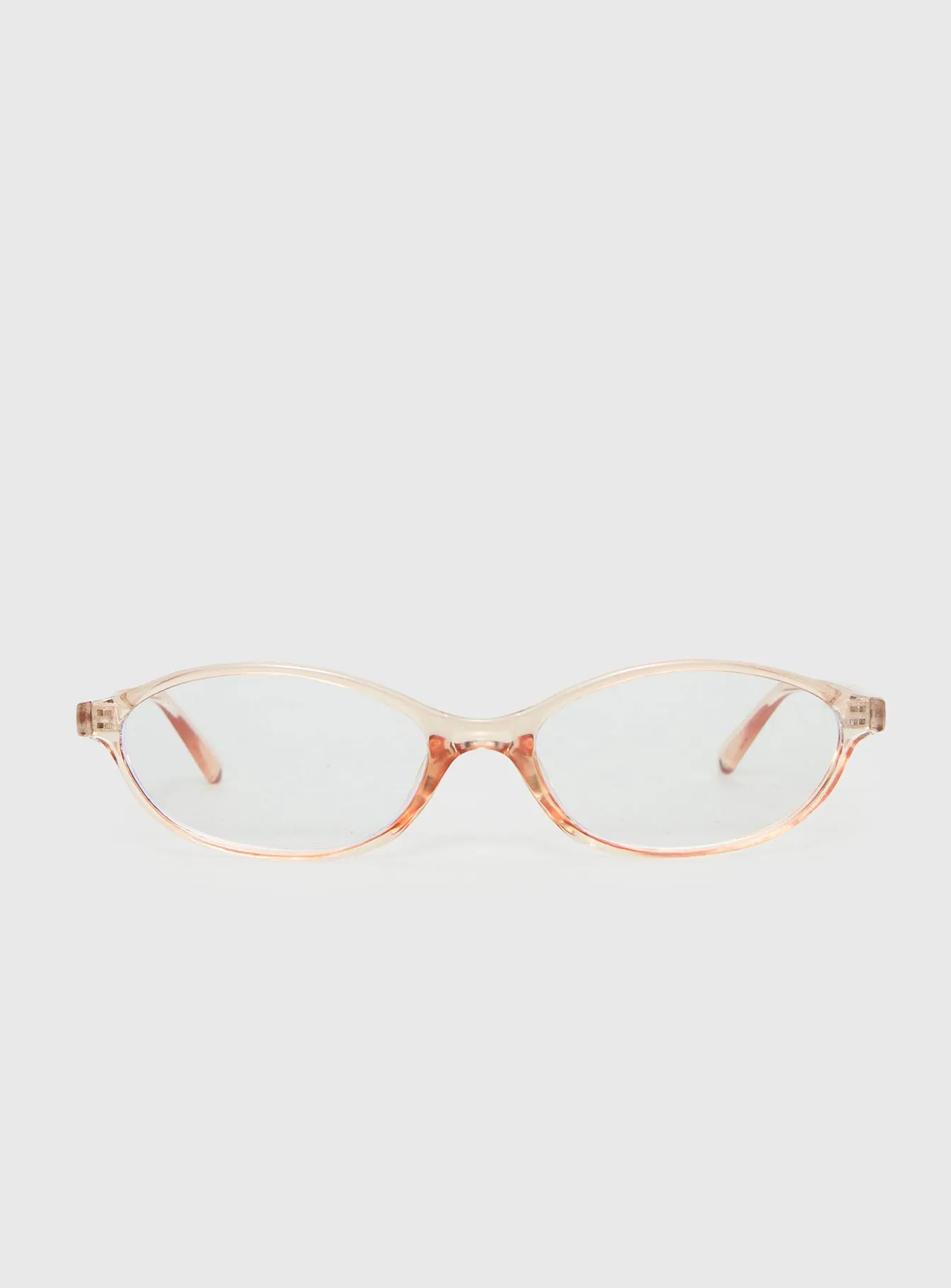 Life Begins Blue Light Glasses Amber sold by Princess Polly product image thumbnail 2