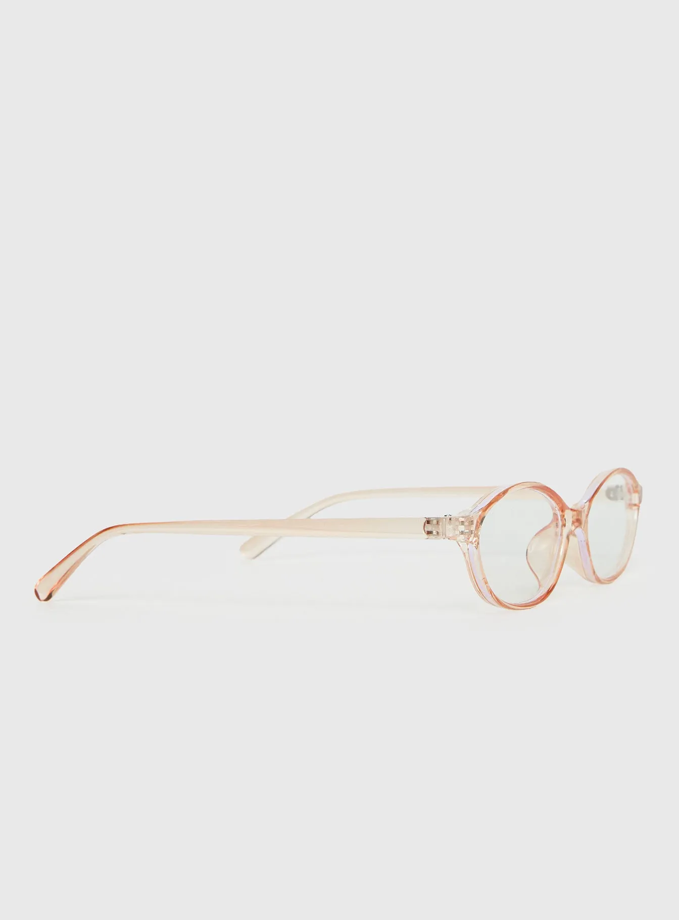Life Begins Blue Light Glasses Amber sold by Princess Polly product image thumbnail 3