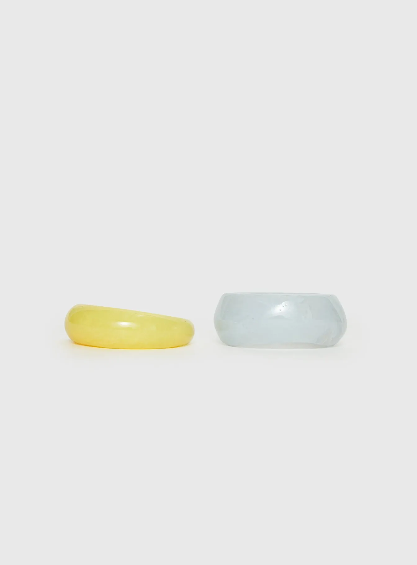 Dance All Night Resin Cuff Pack Yellow / Blue sold by Princess Polly product image thumbnail 3