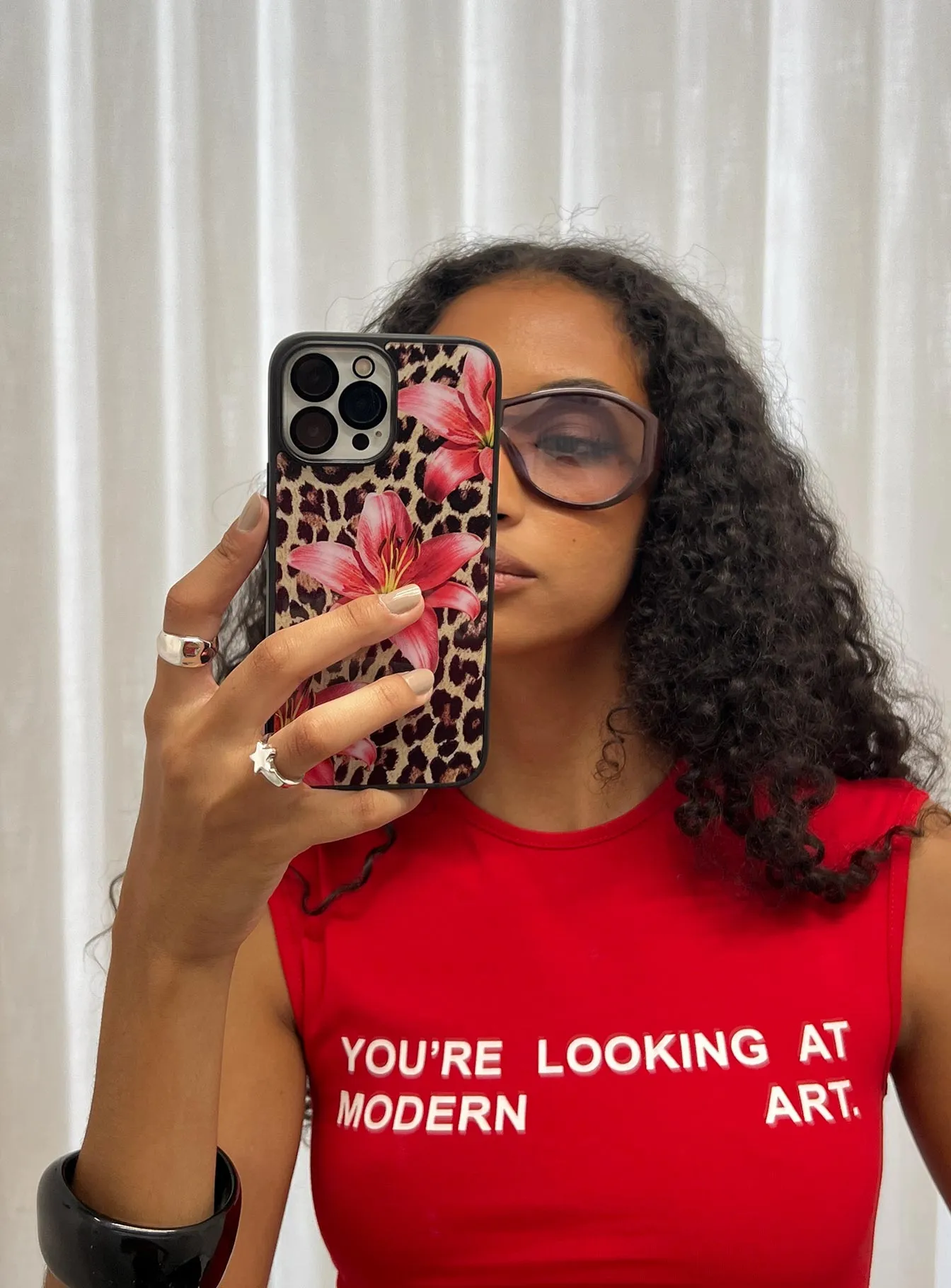 Momentous iPhone Case Leopard Floral sold by Princess Polly product image thumbnail 3